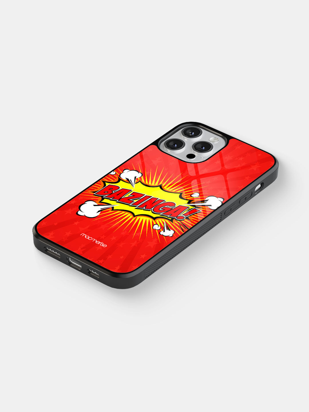 Bazinga - Glass Case For iPhone 13 Pro Max