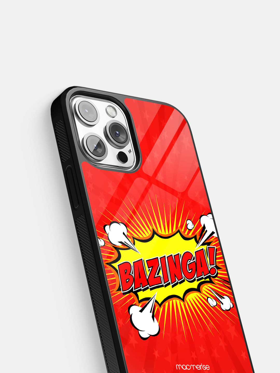 Bazinga - Glass Case For iPhone 13 Pro Max