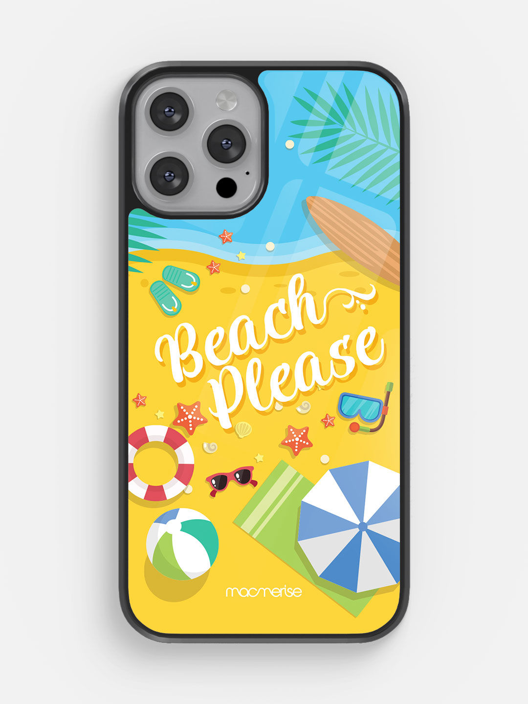Beach Please - Glass Case For iPhone 13 Pro Max