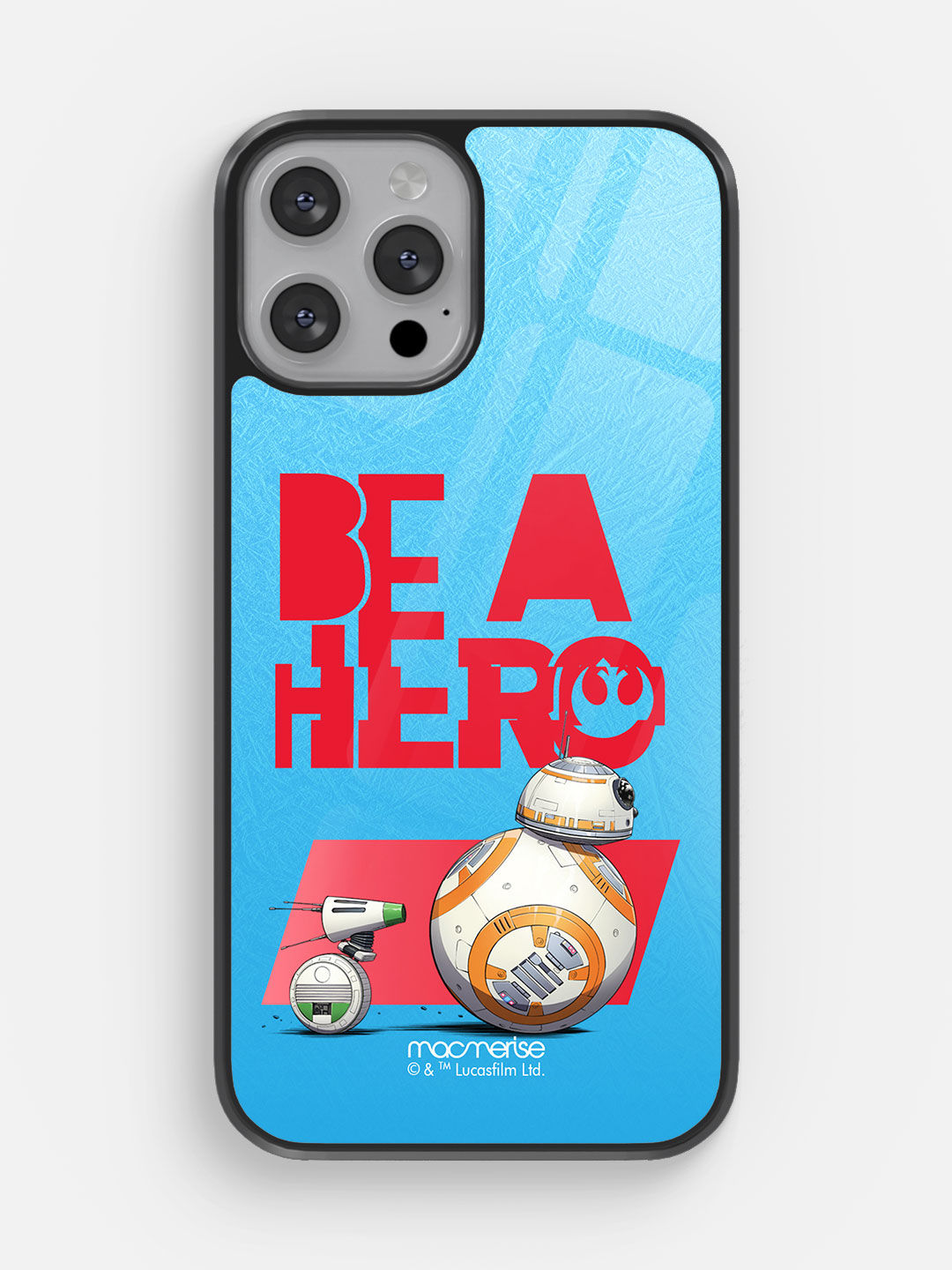 Be A Hero - Glass Case For iPhone 13 Pro Max