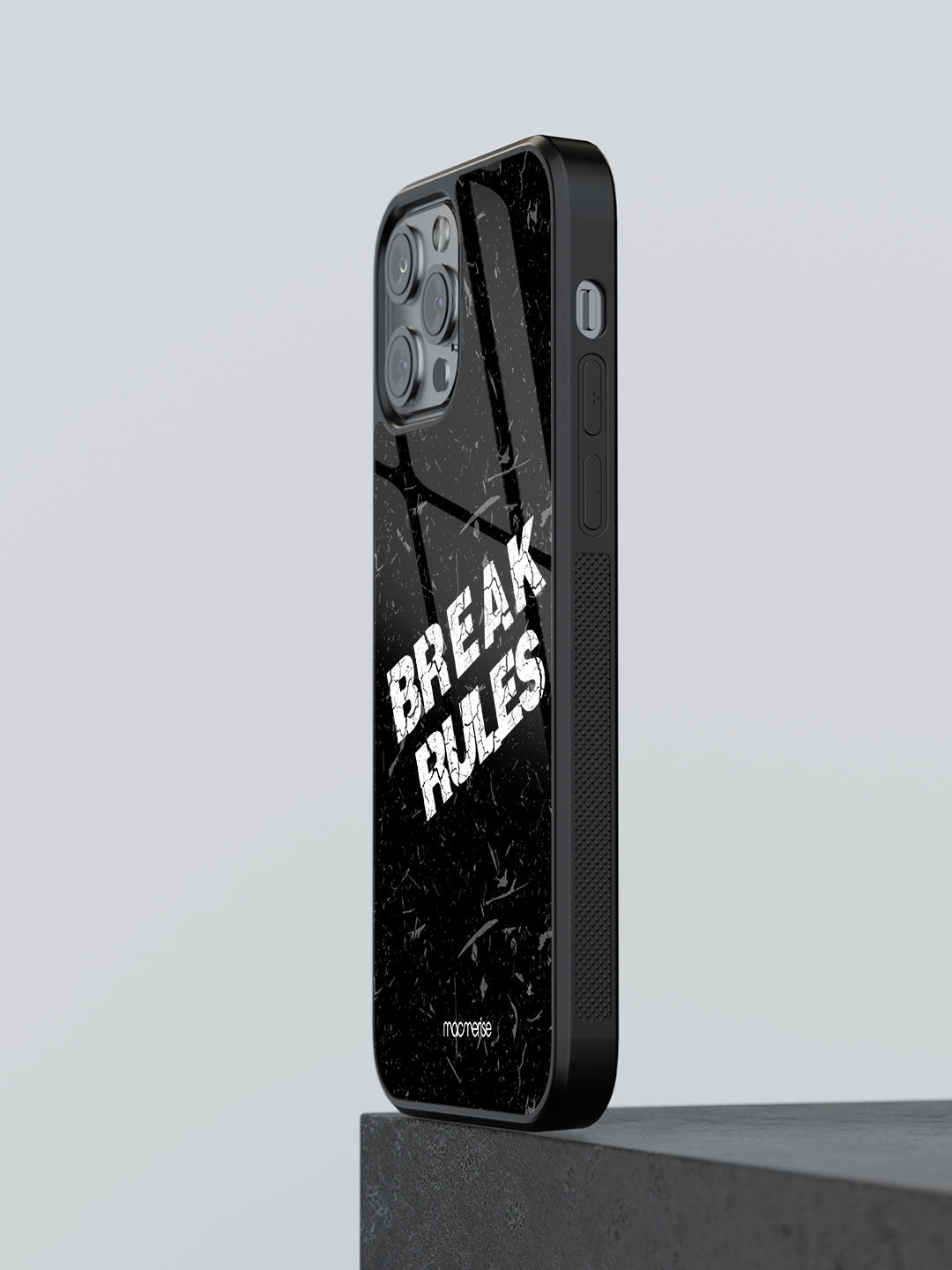 Break Rules - Glass Case For iPhone 13 Pro Max