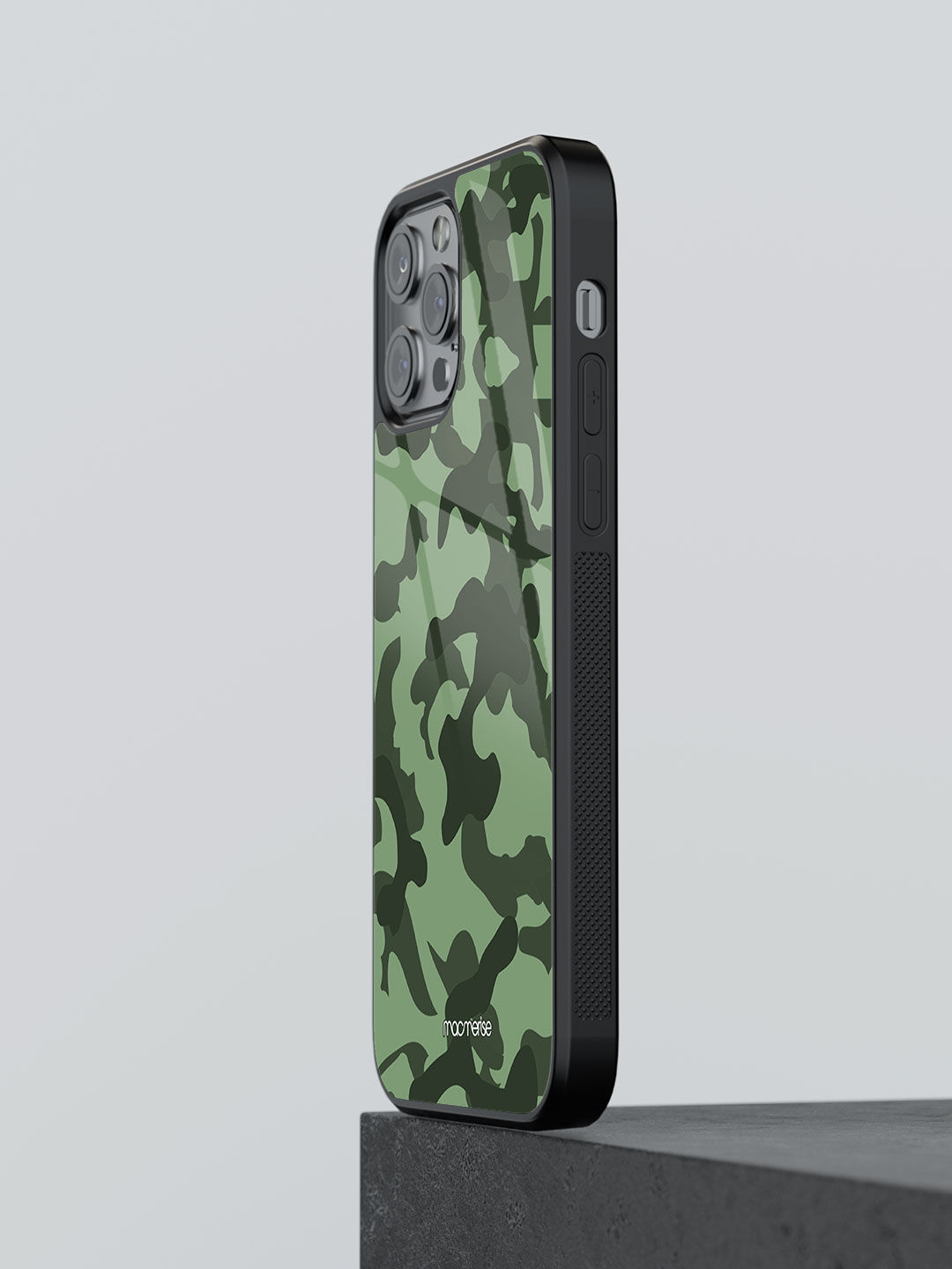 Camo Green - Glass Case For iPhone 13 Pro Max