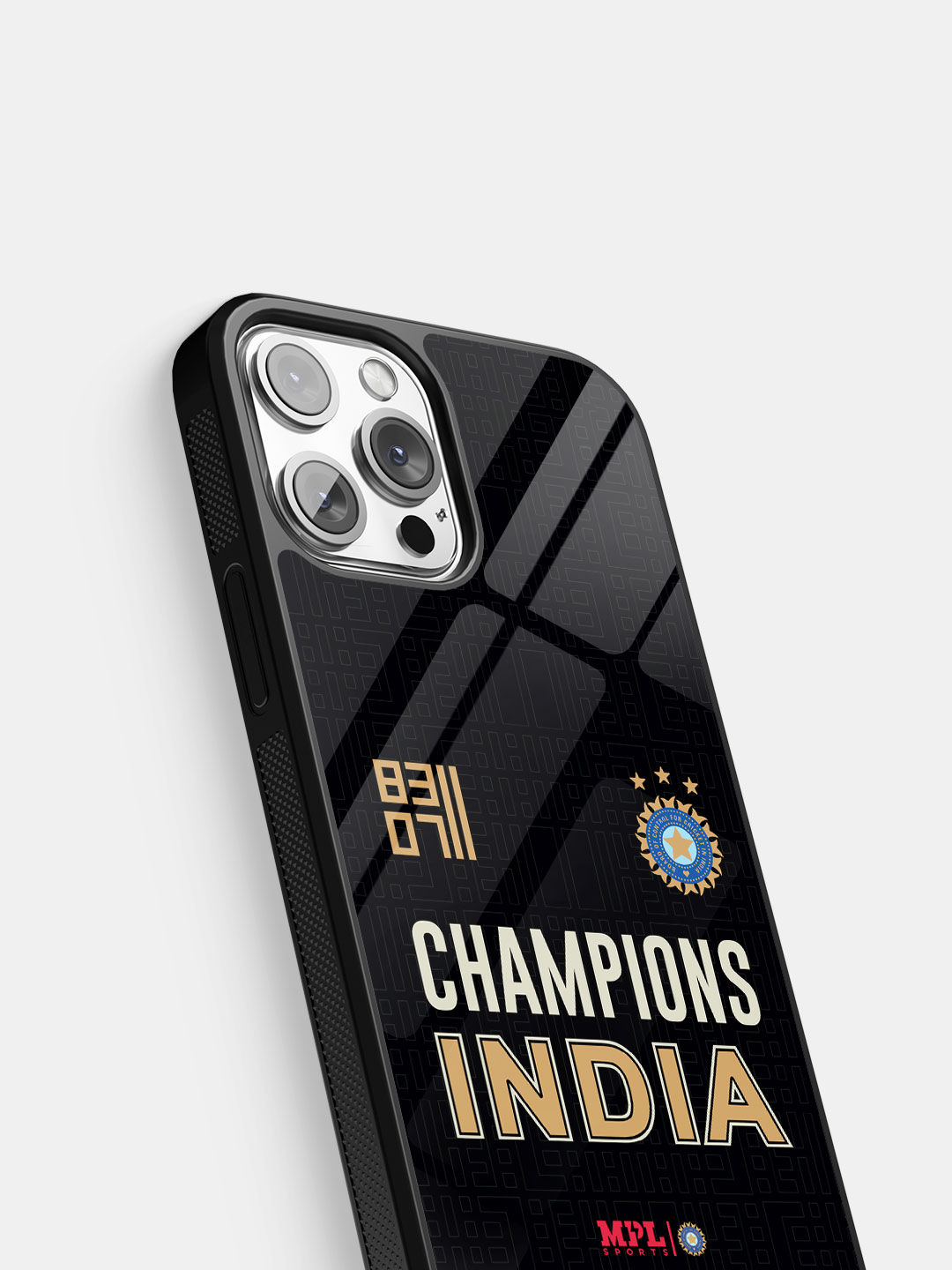 Champions Of India - Glass Case For iPhone 13 Pro Max