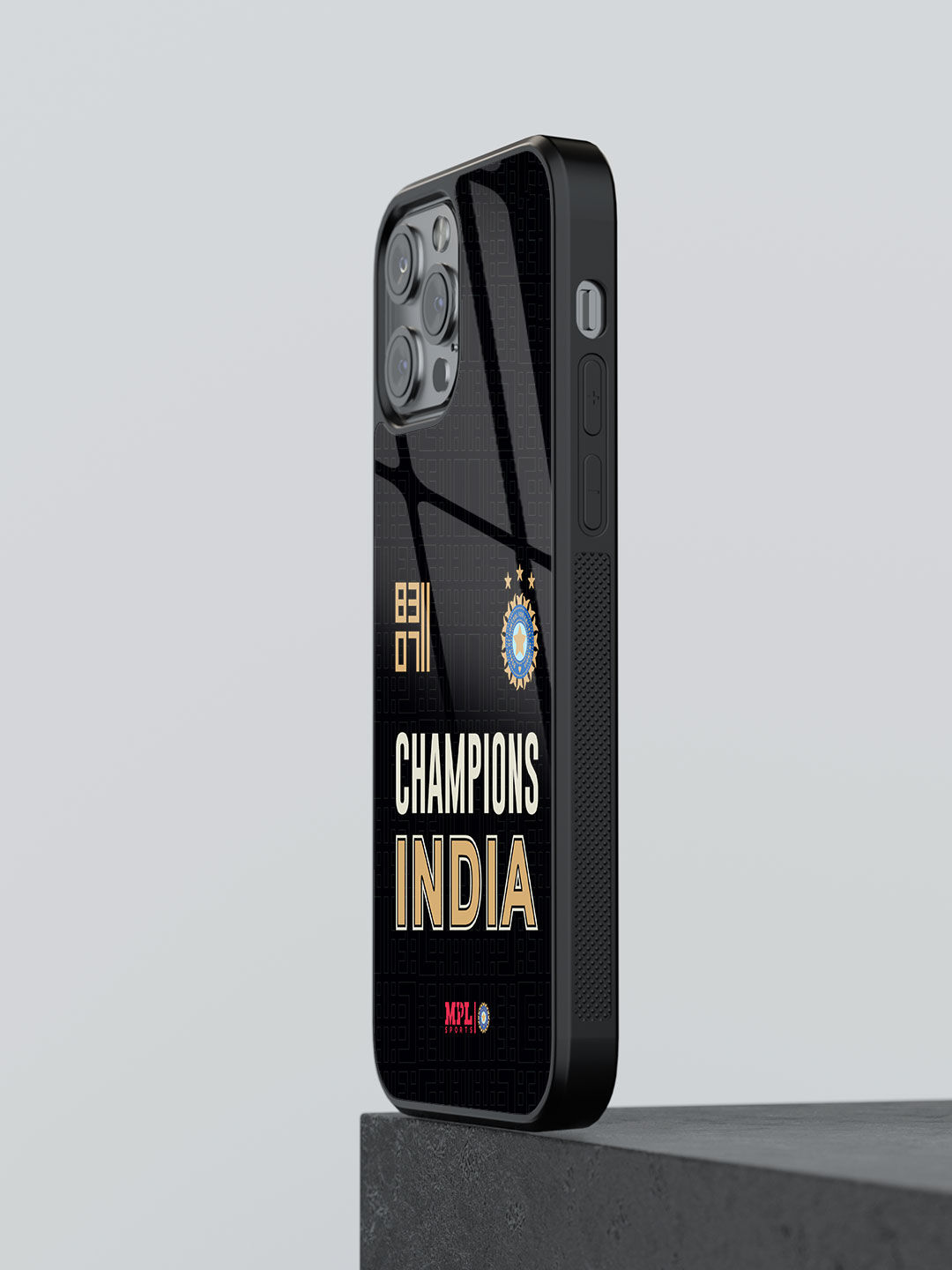 Champions Of India - Glass Case For iPhone 13 Pro Max