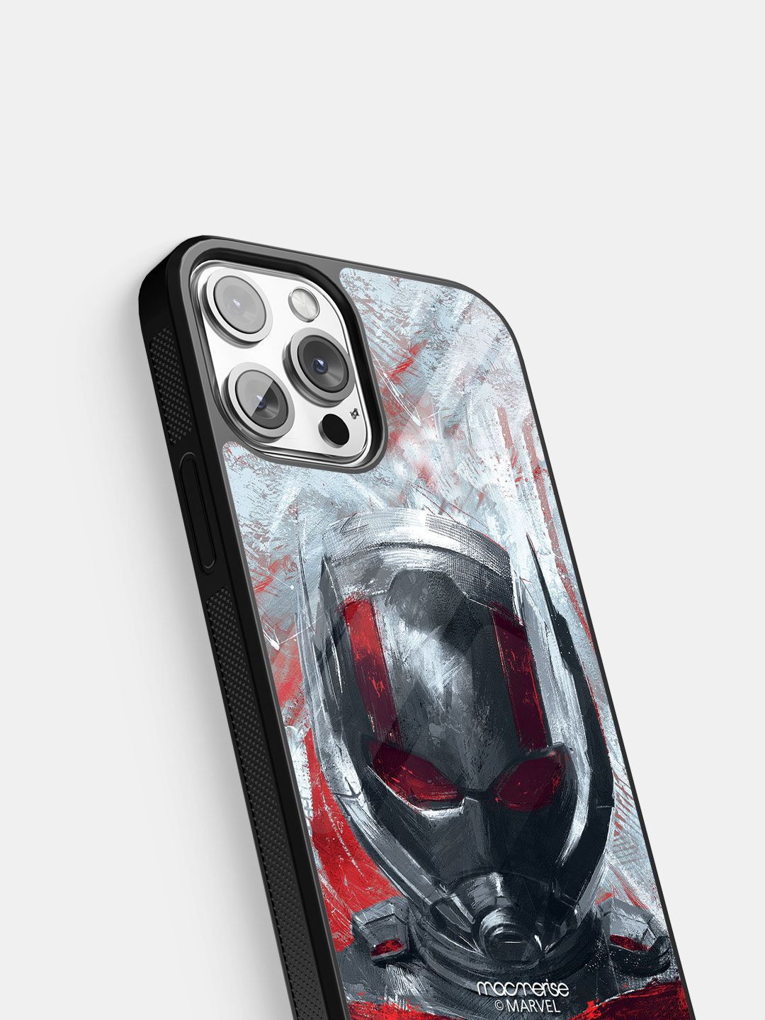 Charcoal Art Antman - Glass Case For iPhone 13 Pro Max