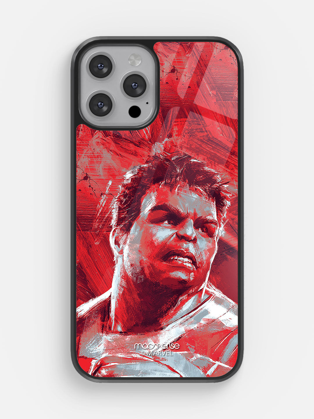 Charcoal Art Hulk - Glass Case For iPhone 13 Pro Max
