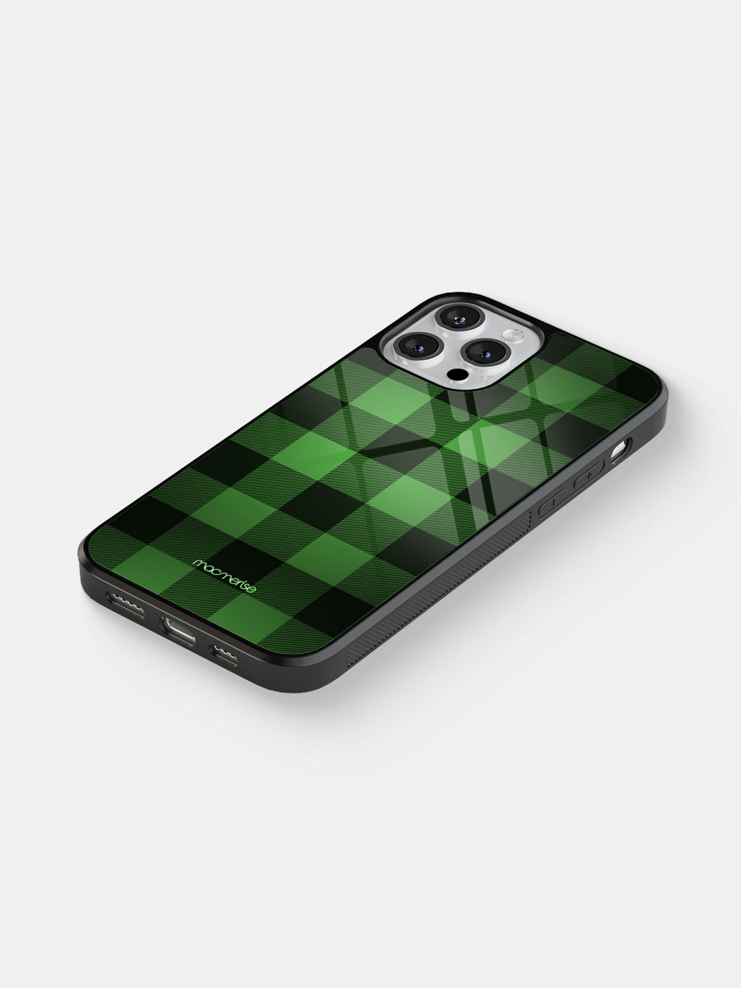 Checkmate Green - Glass Case For iPhone 13 Pro Max