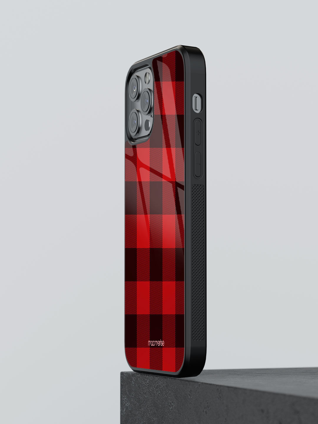 Checkmate Red - Glass Case For iPhone 13 Pro Max