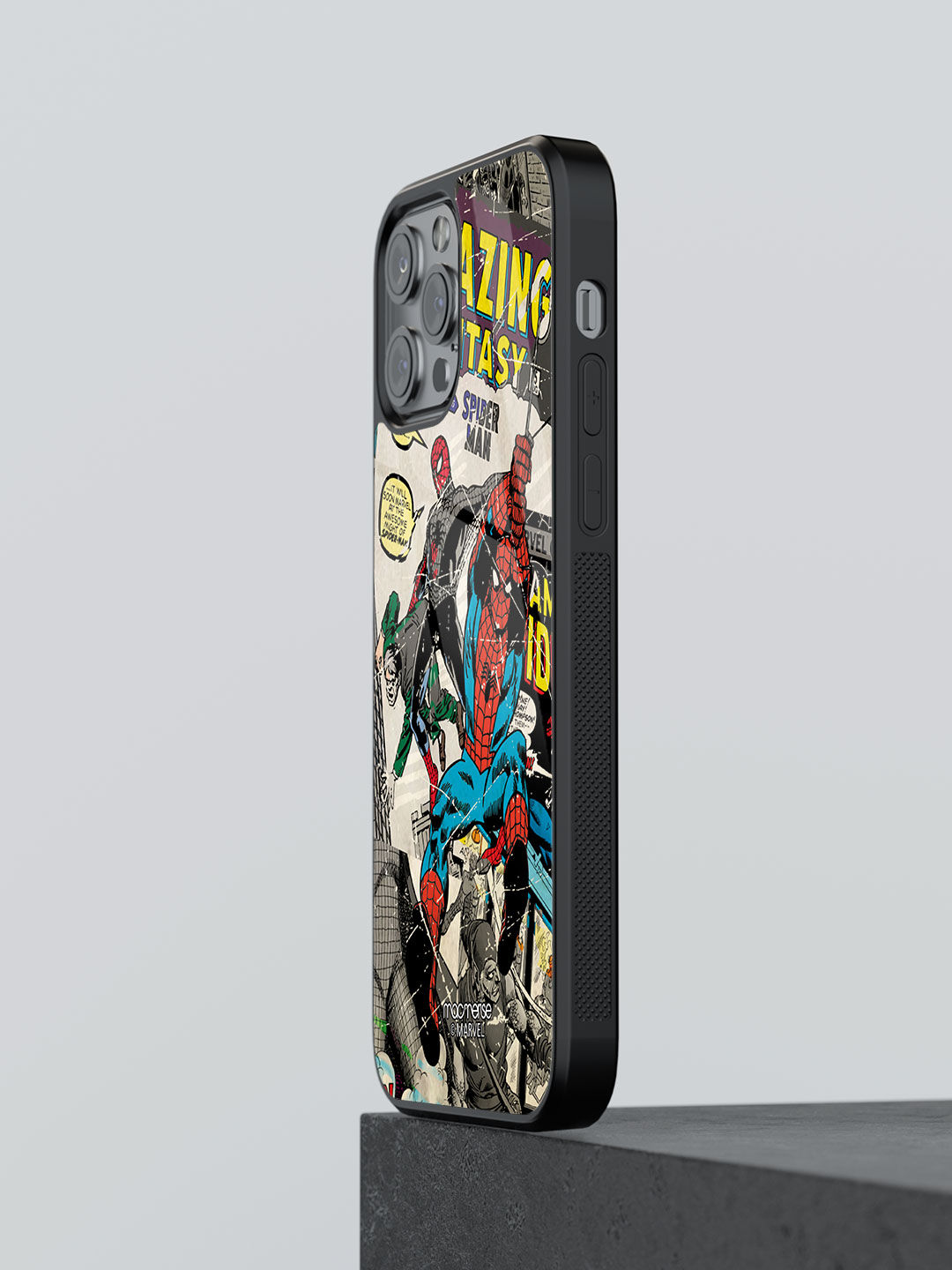 Comic Spidey - Glass Case For iPhone 13 Pro Max