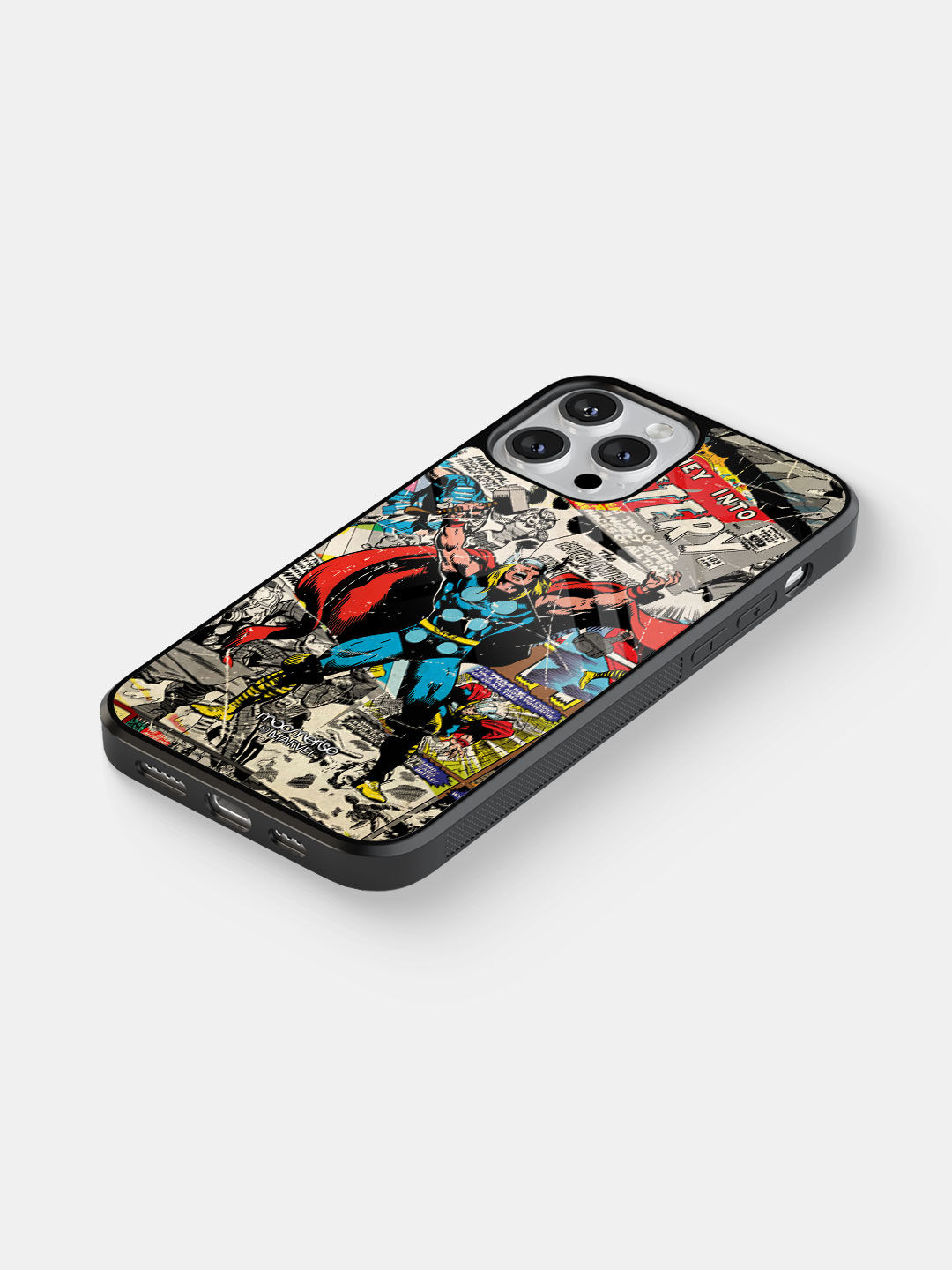 Comic Thor - Glass Case For iPhone 13 Pro Max