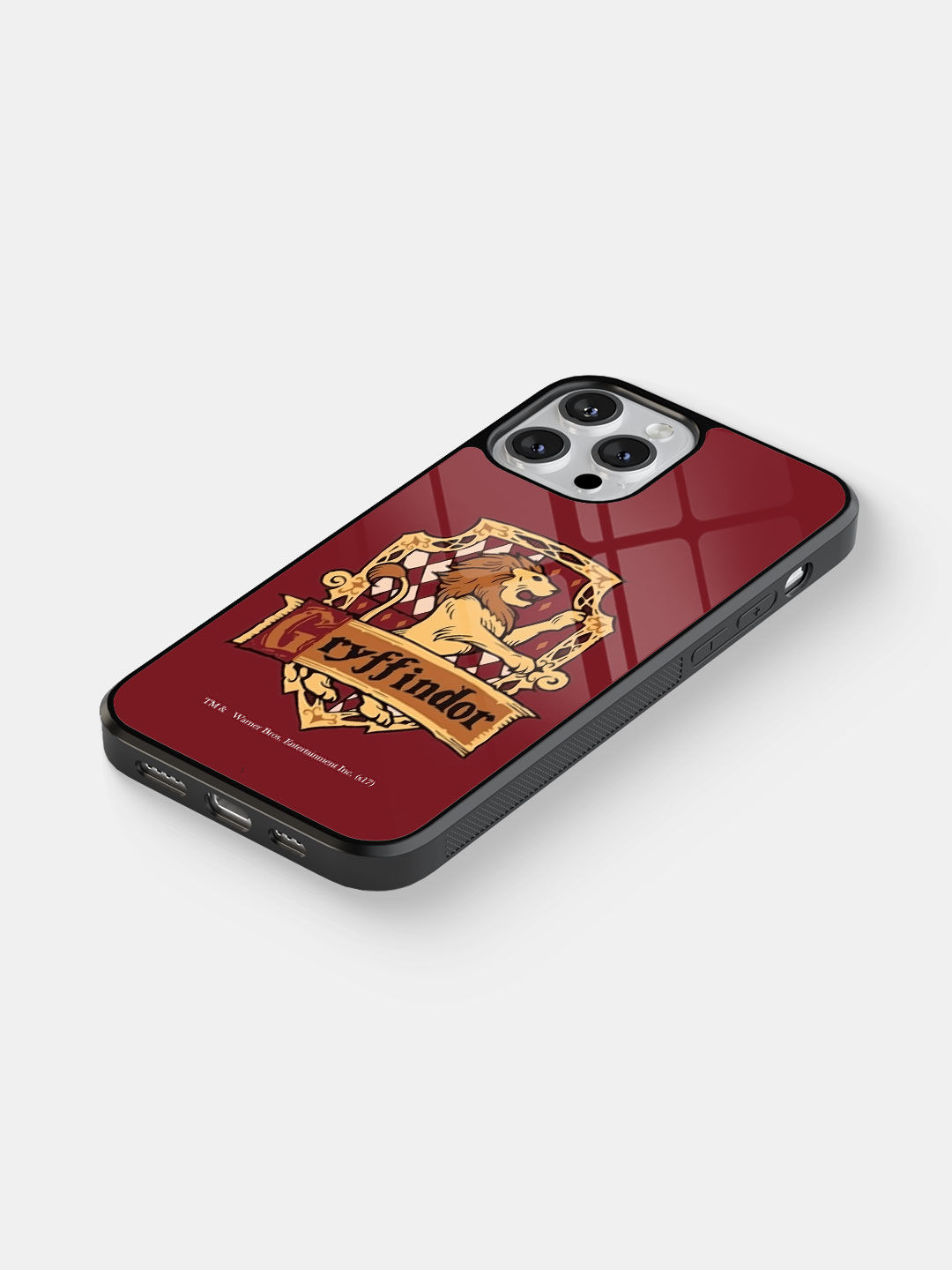 Crest Gryffindor - Glass Case For iPhone 13 Pro Max