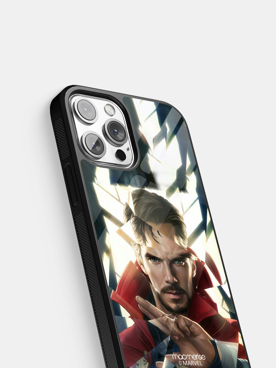 Doctor Strange Geometric - Glass Case For iPhone 13 Pro Max