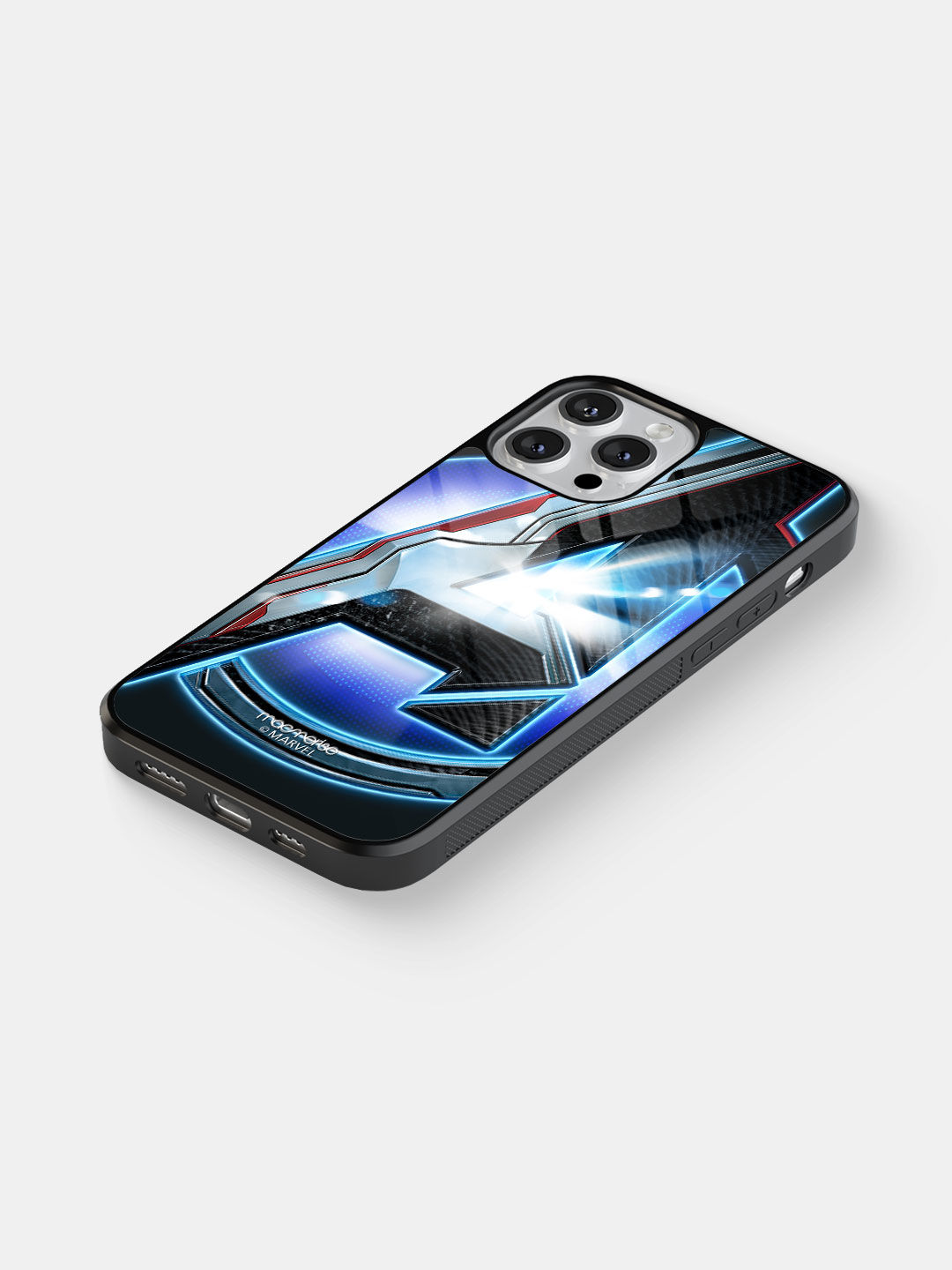Endgame Logo Grey - Glass Case For iPhone 13 Pro Max