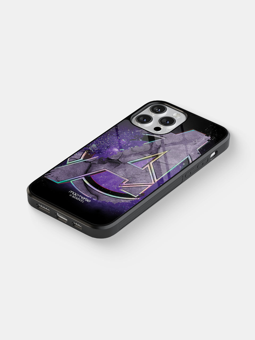 Endgame Logo Purple - Glass Case For iPhone 13 Pro Max