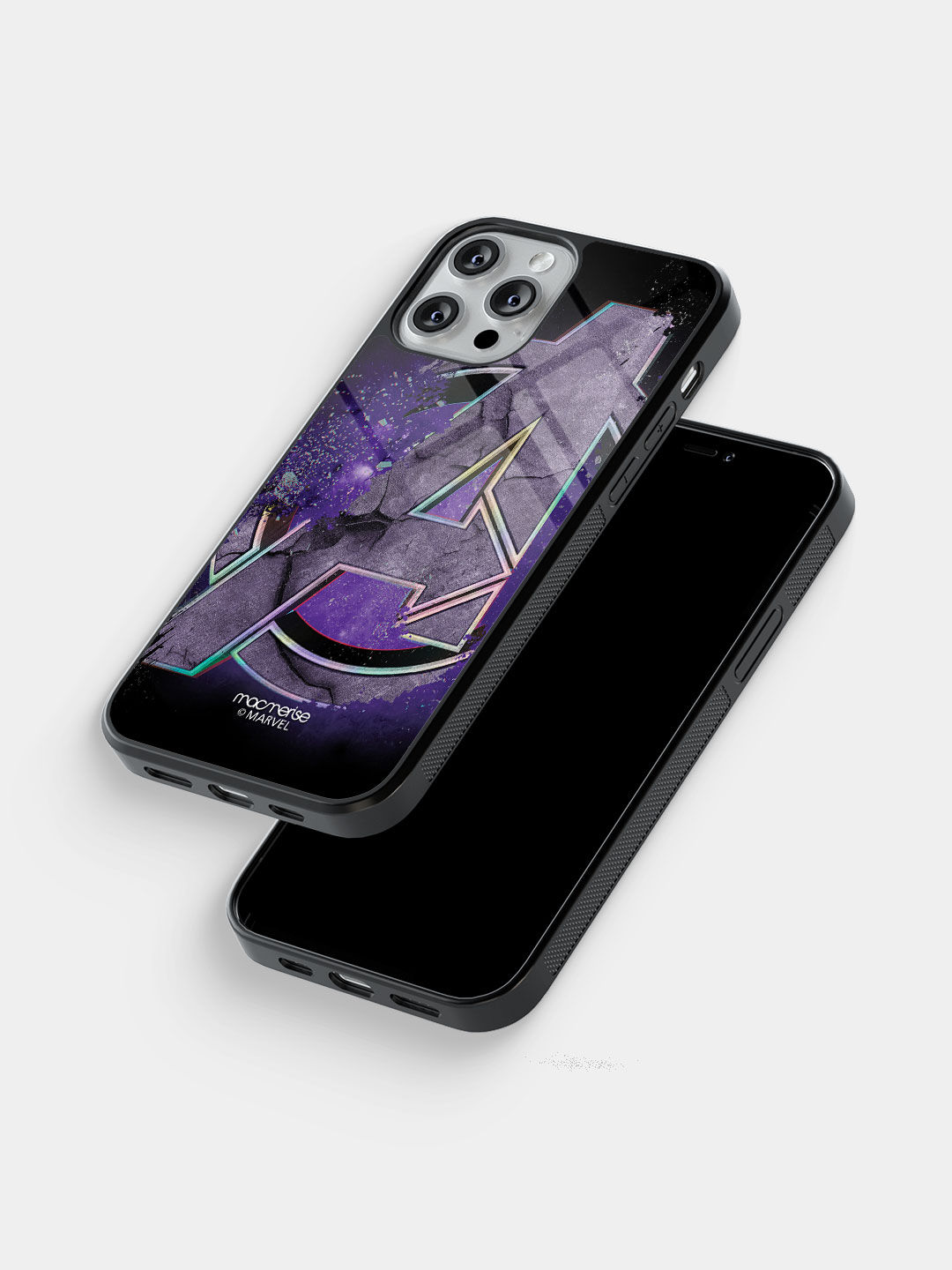 Endgame Logo Purple - Glass Case For iPhone 13 Pro Max