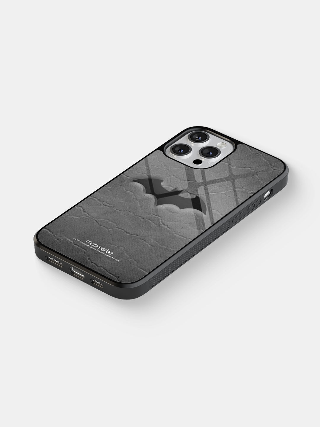 Fade Out Batman - Glass Case For iPhone 13 Pro Max