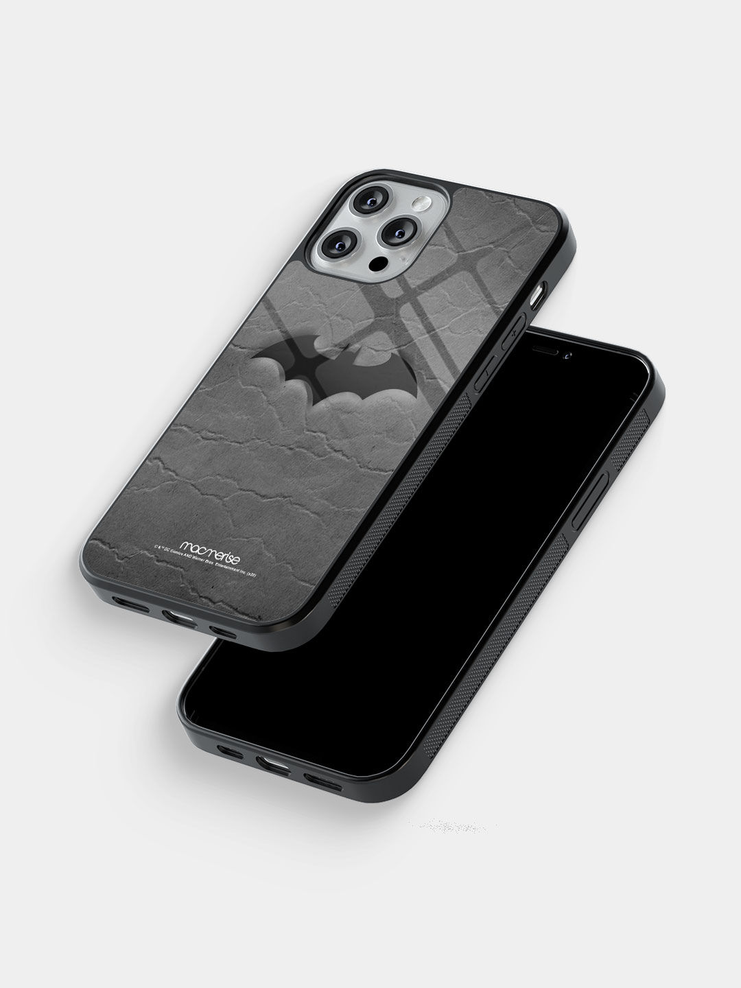 Fade Out Batman - Glass Case For iPhone 13 Pro Max