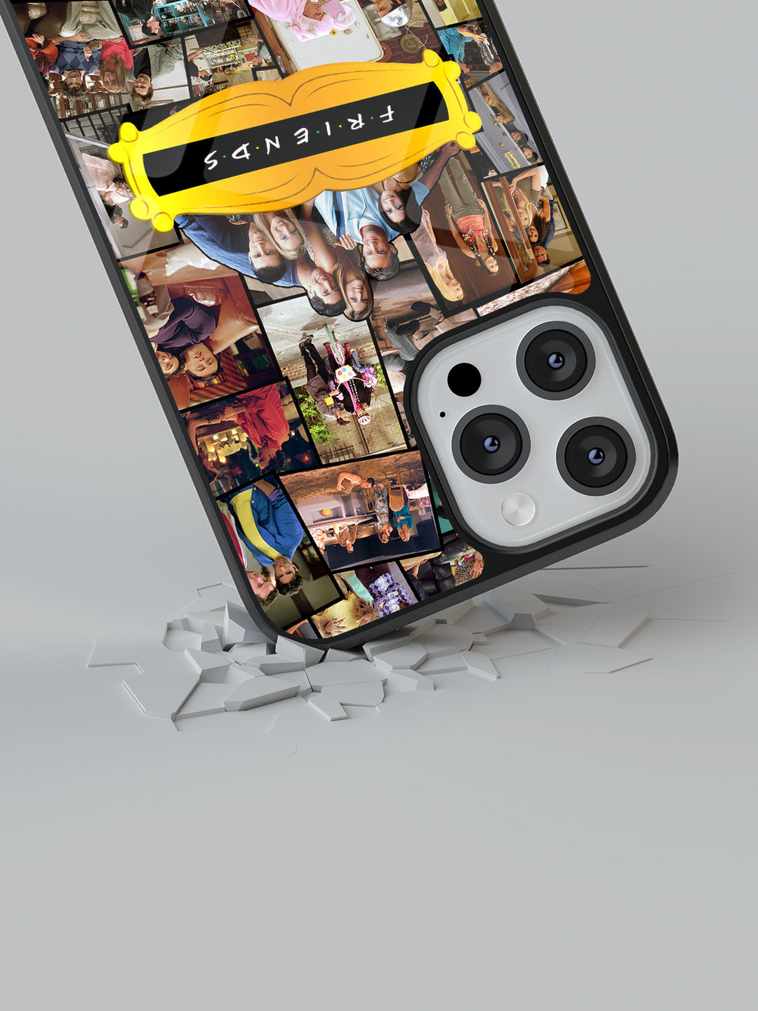 Friends Collage - Glass Case For iPhone 13 Pro Max
