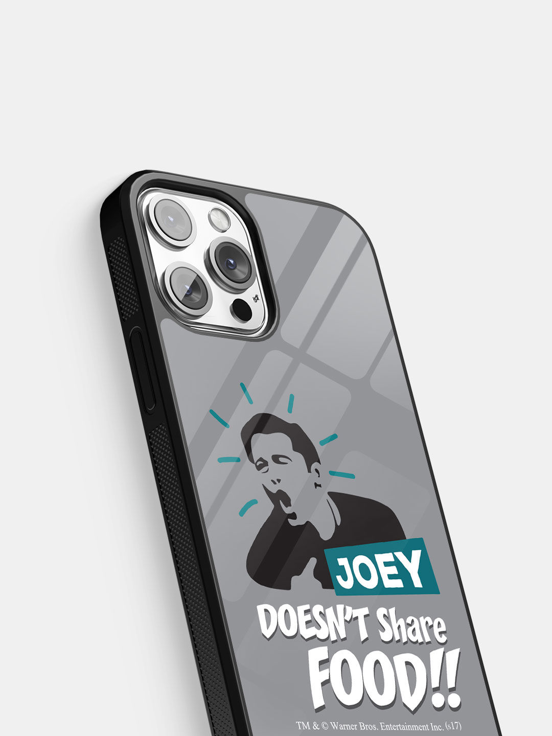 Friends Joey doesnt share food - Glass Case For iPhone 13 Pro Max