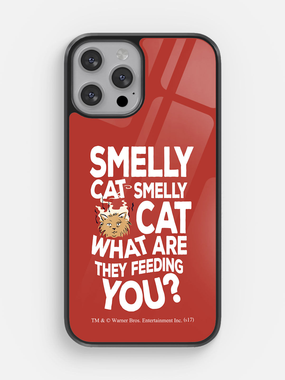 Friends Smelly Cat - Glass Case For iPhone 13 Pro Max
