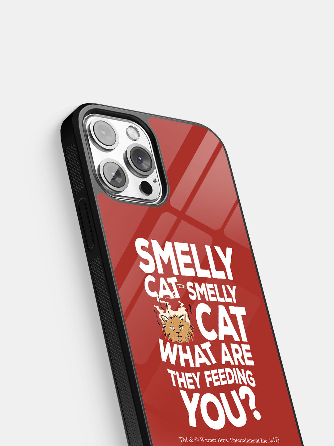 Friends Smelly Cat - Glass Case For iPhone 13 Pro Max