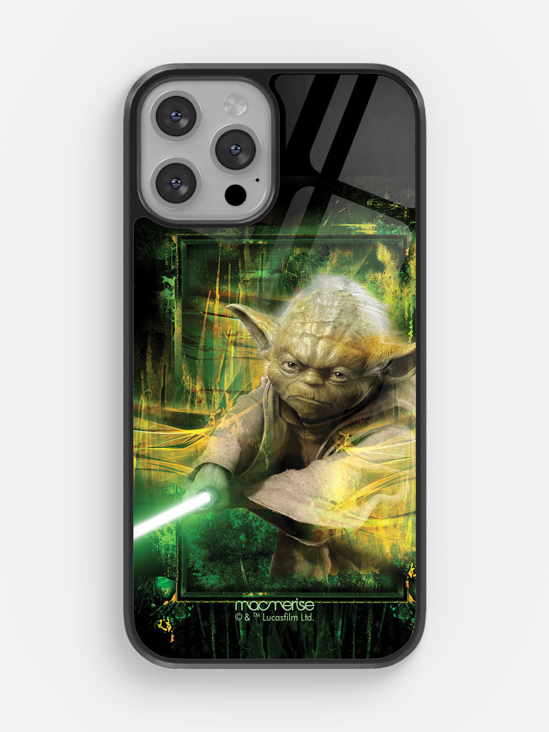 Furious Yoda - Glass Case For iPhone 13 Pro Max