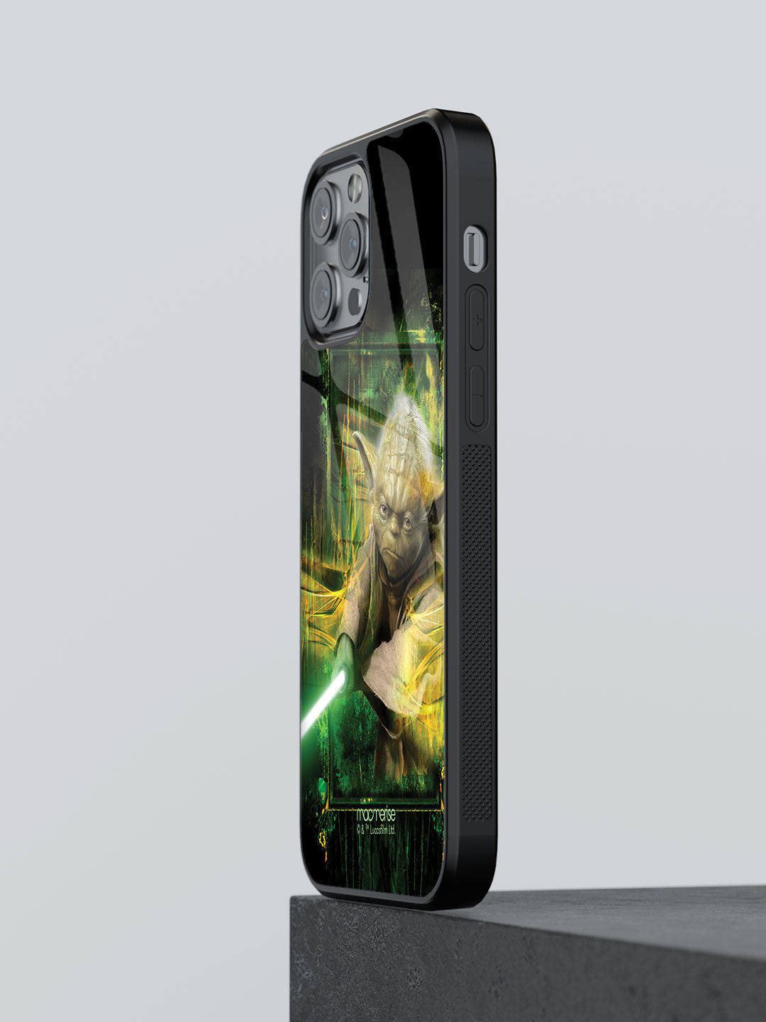 Furious Yoda - Glass Case For iPhone 13 Pro Max