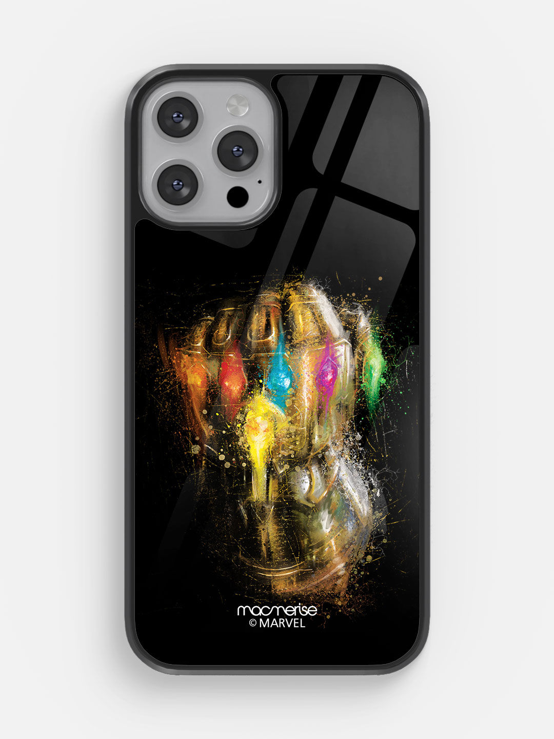 Gauntlet Brushstrokes - Glass Case For iPhone 13 Pro Max