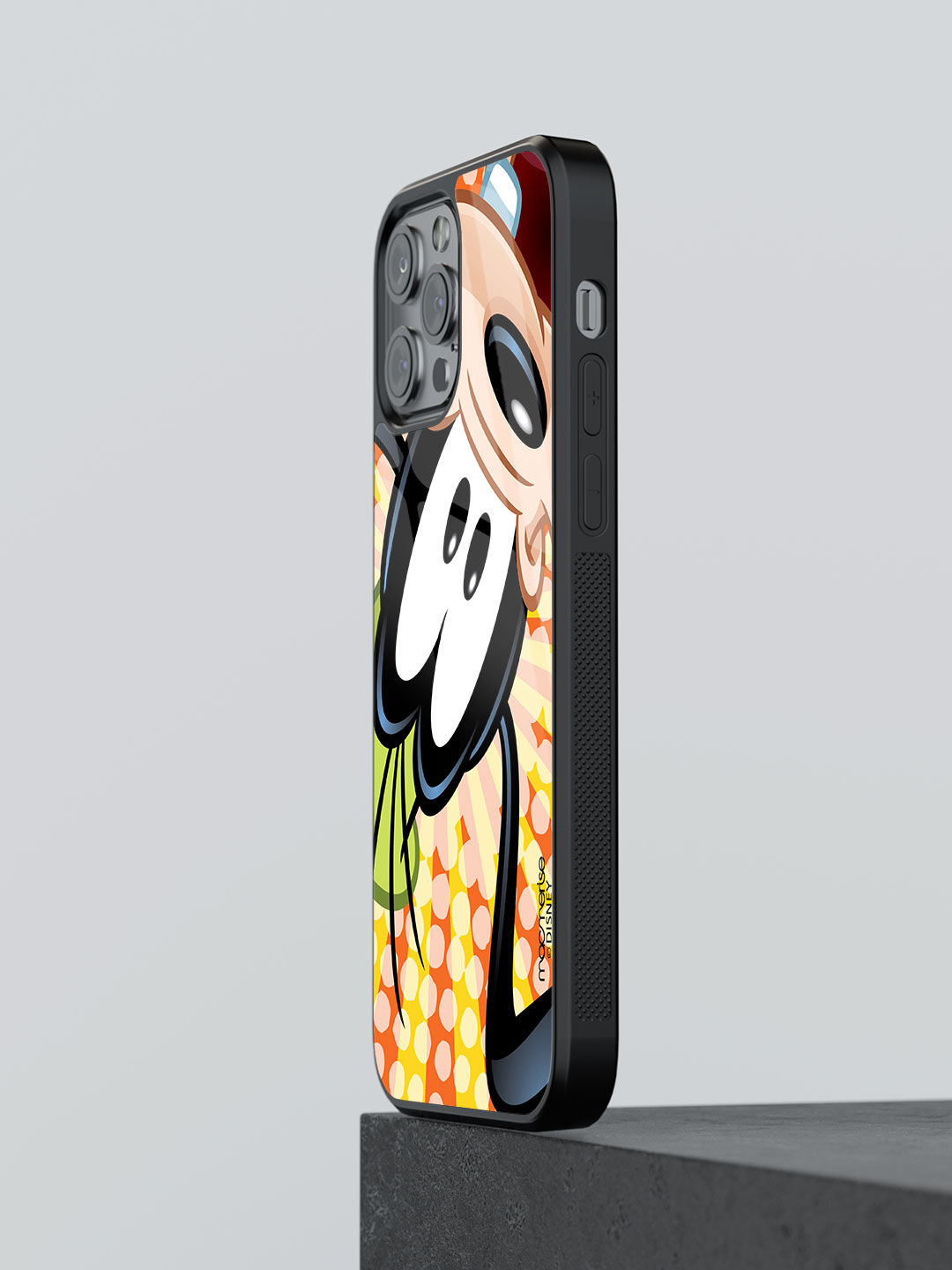Goofy Upside Down - Glass Case For iPhone 13 Pro Max