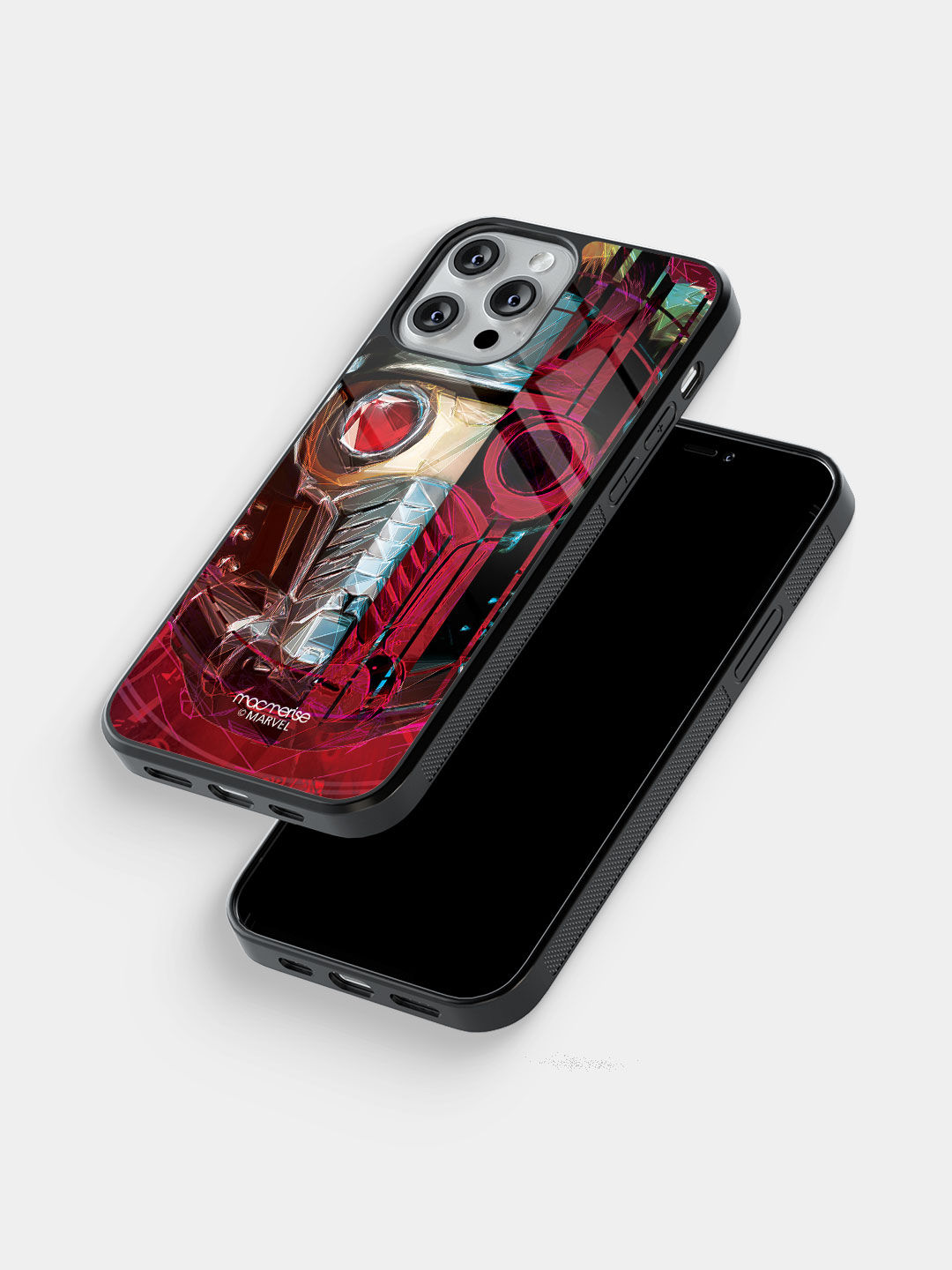 Grunge Suit StarLord - Glass Case For iPhone 13 Pro Max