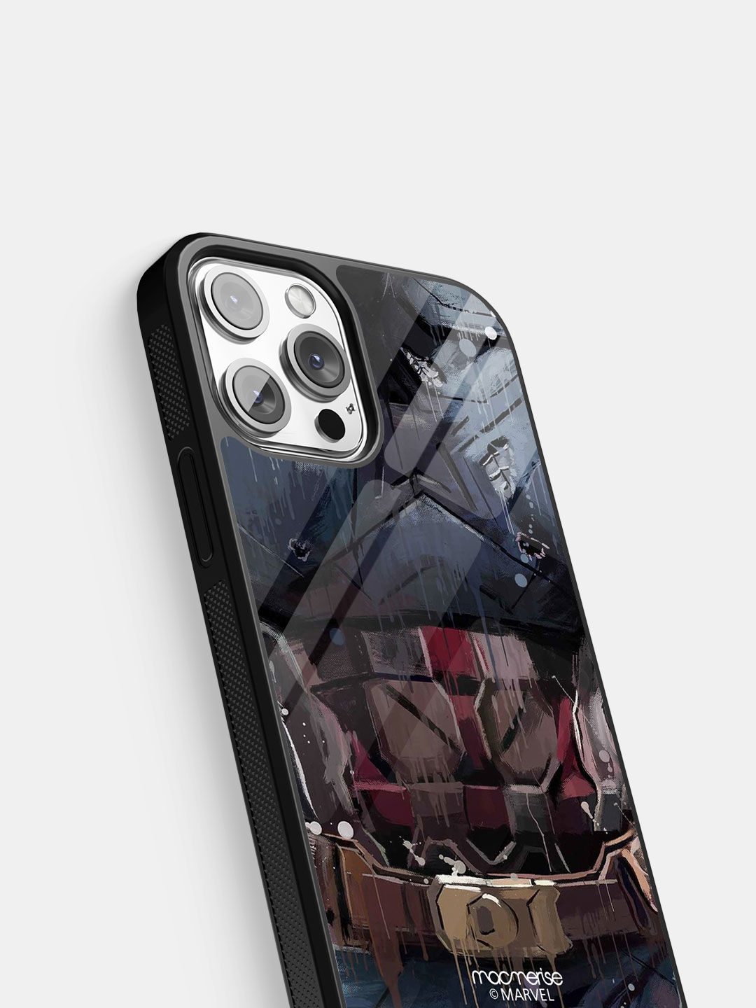 Grunge Suit Steve - Glass Case For iPhone 13 Pro Max