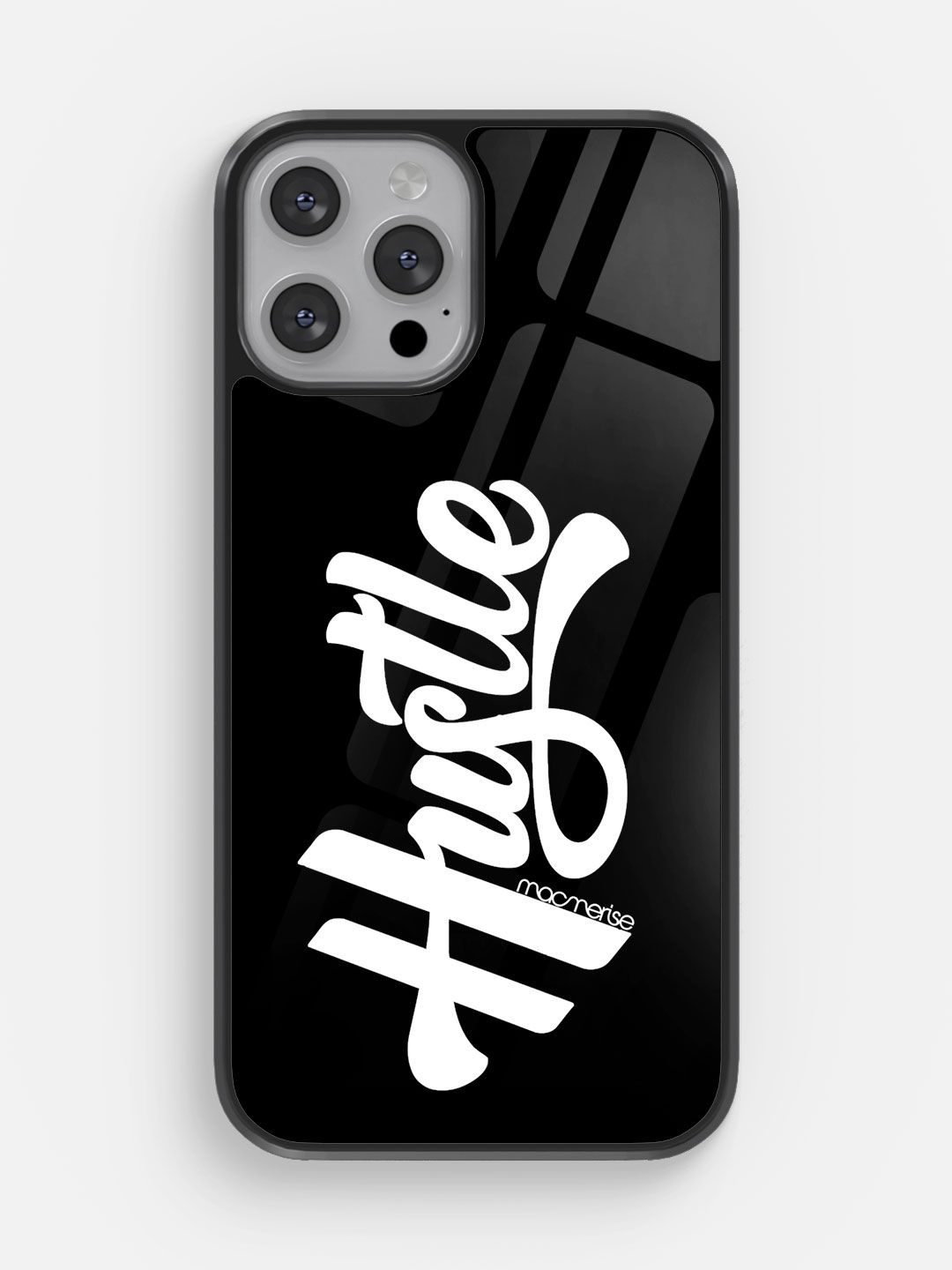 Hustle Black - Glass Case For iPhone 13 Pro Max