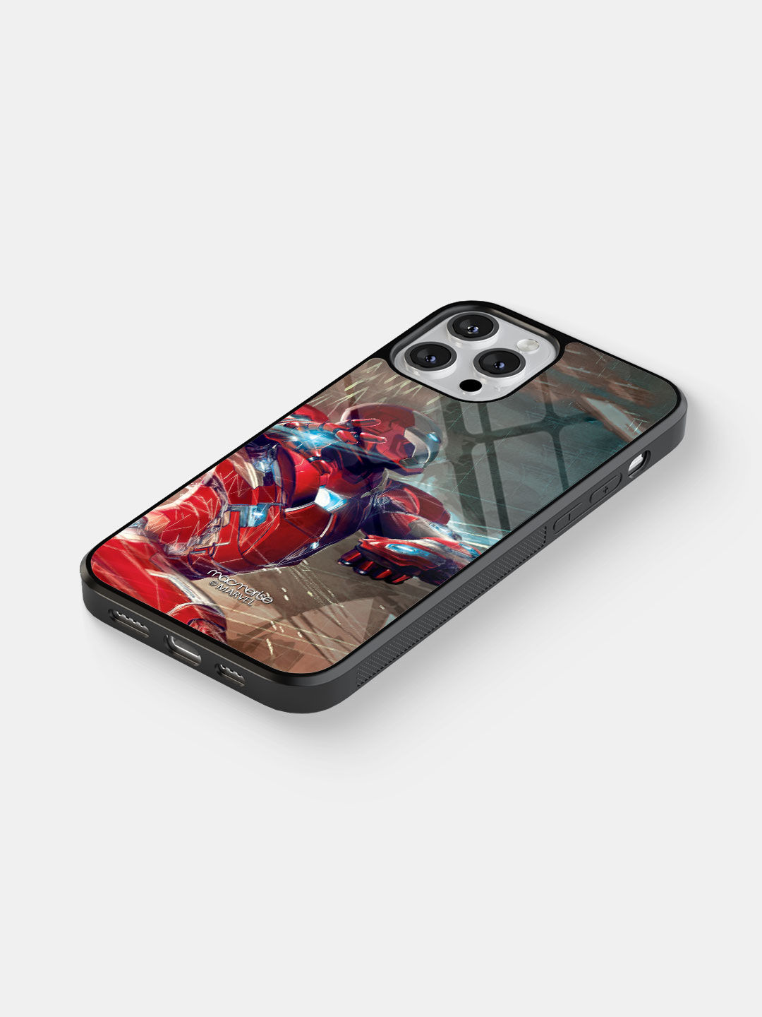 Ironman Attack - Glass Case For iPhone 13 Pro Max