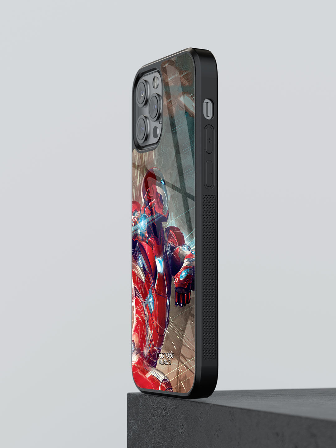 Ironman Attack - Glass Case For iPhone 13 Pro Max
