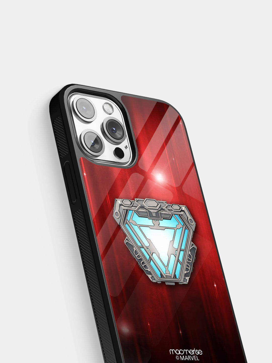Iron man Infinity Arc Reactor - Glass Case For iPhone 13 Pro Max