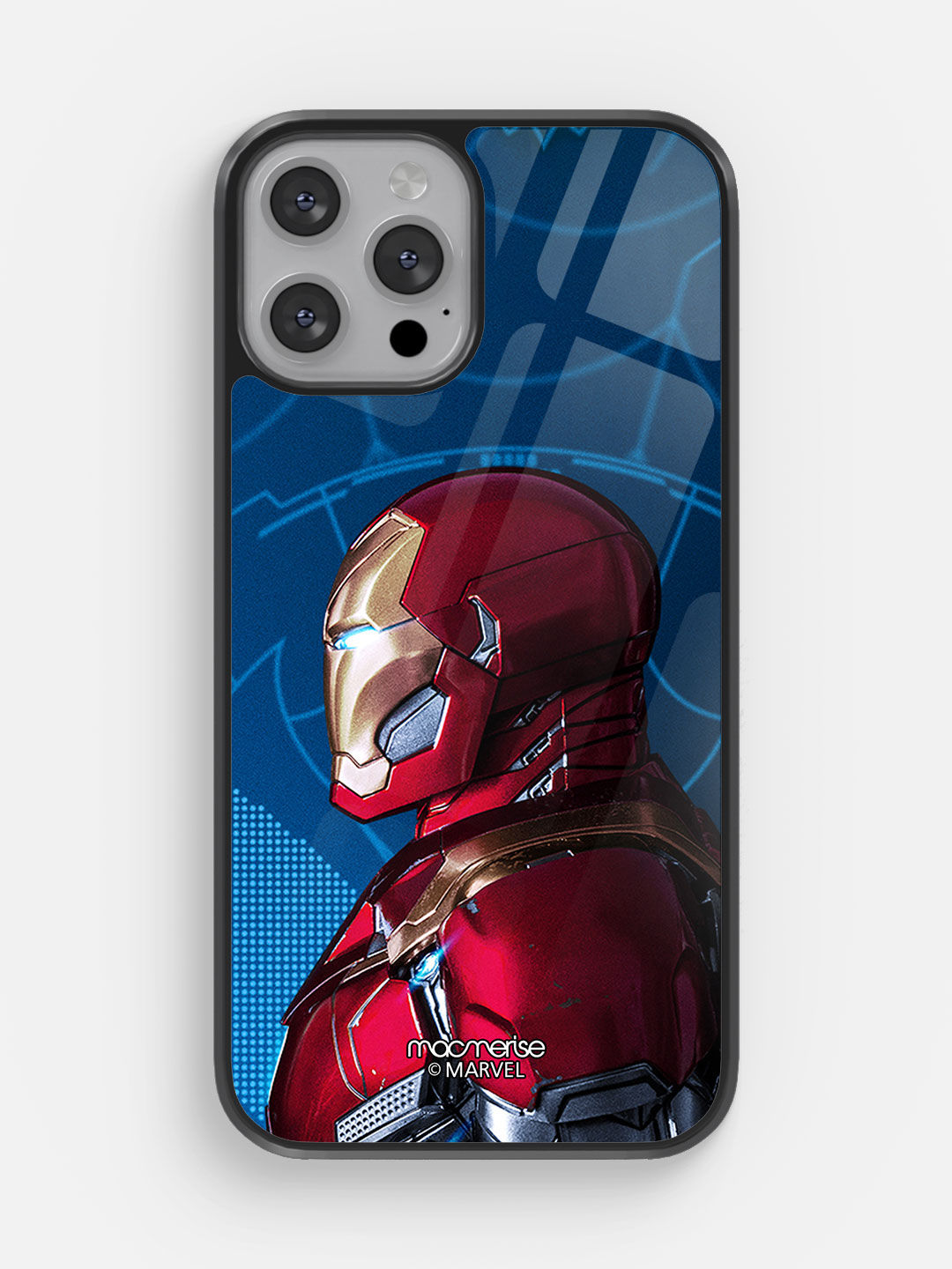 Iron Man side Armor - Glass Case For iPhone 13 Pro Max