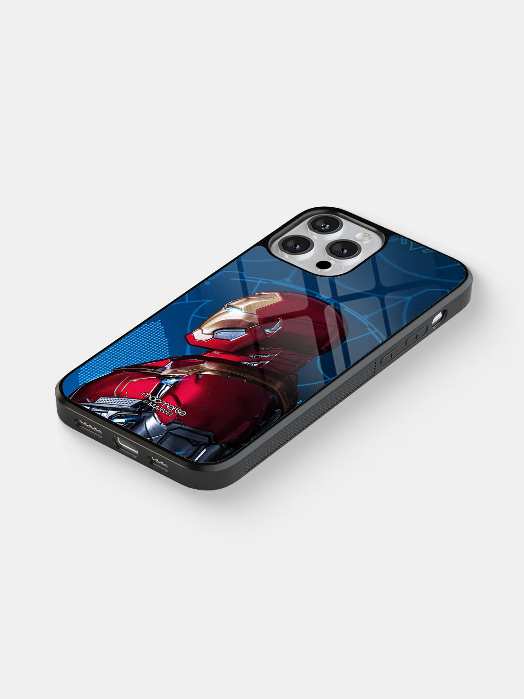 Iron Man side Armor - Glass Case For iPhone 13 Pro Max