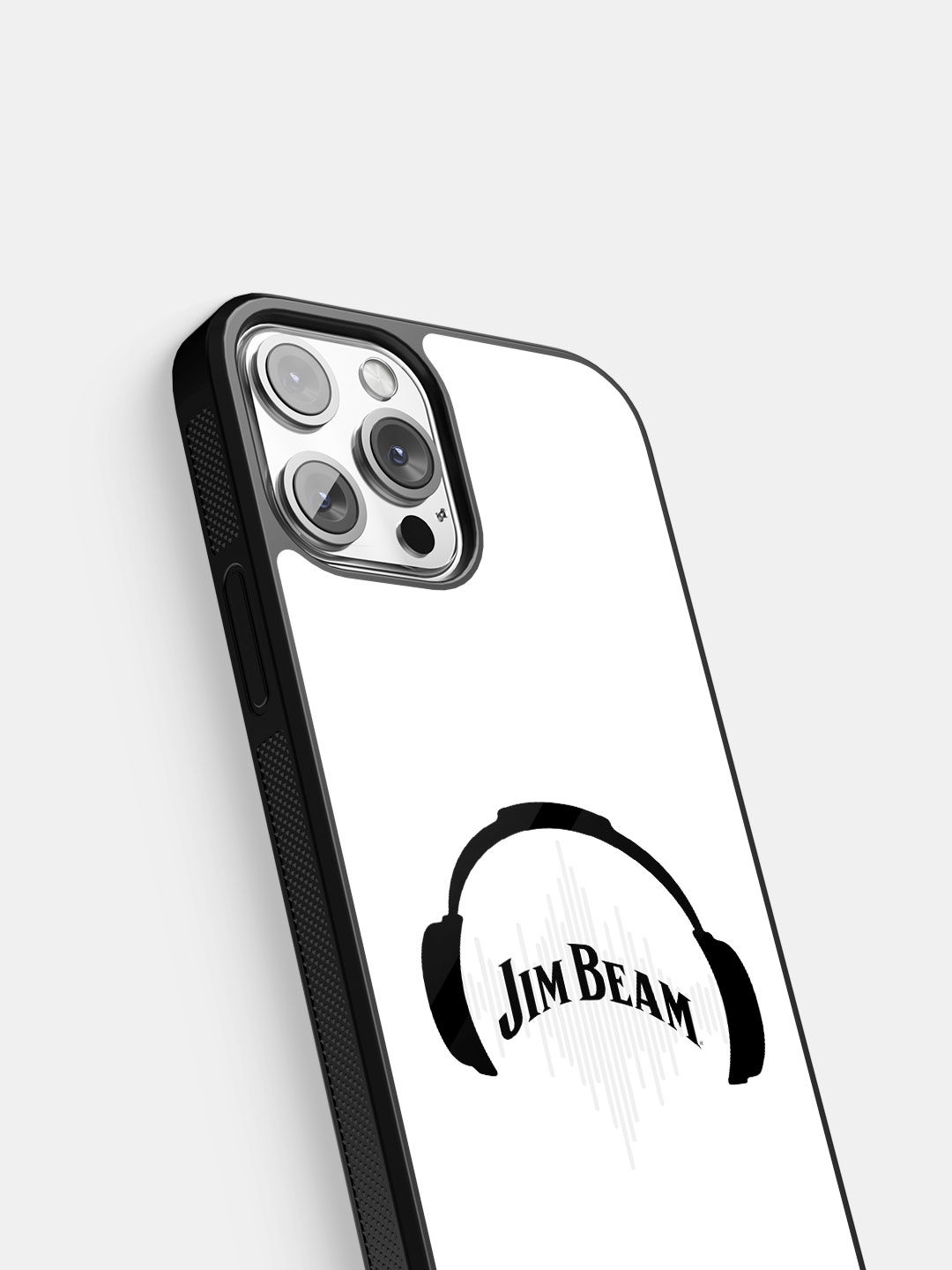 Jim Beam Solid Sound - Glass Case For iPhone 13 Pro Max