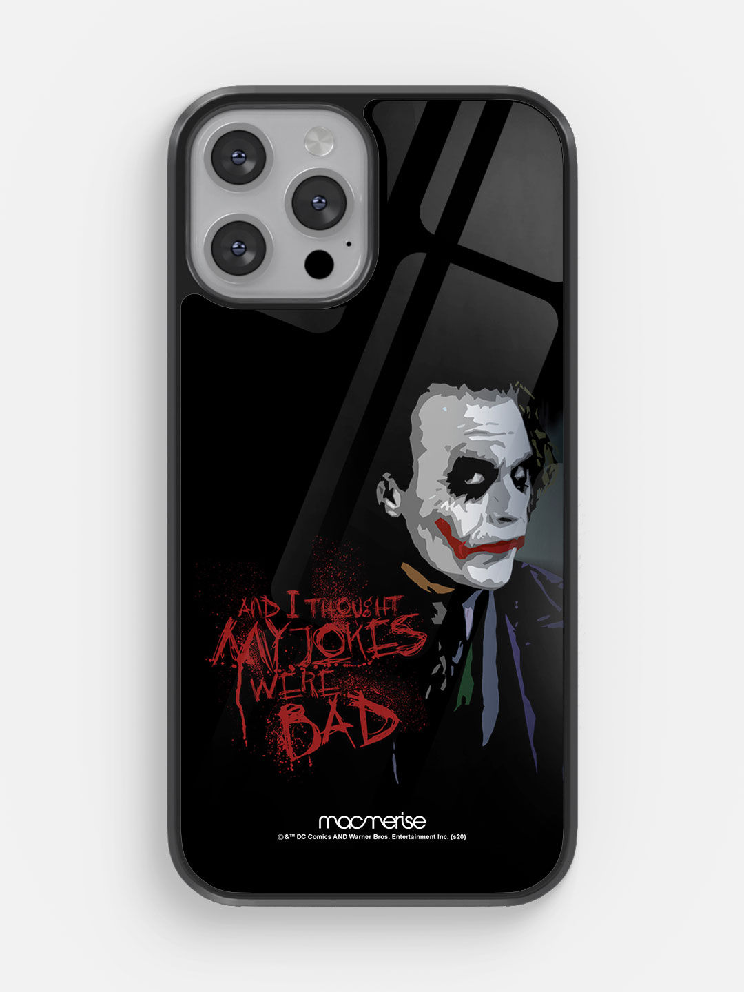 Jokers Sarcasm - Glass Case For iPhone 13 Pro Max
