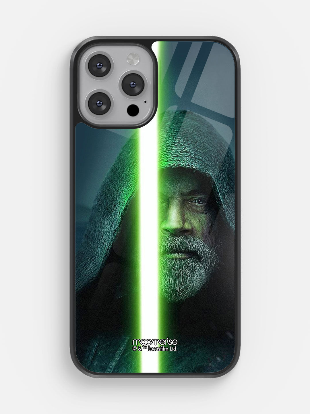 Light Saber Green - Glass Case For iPhone 13 Pro Max