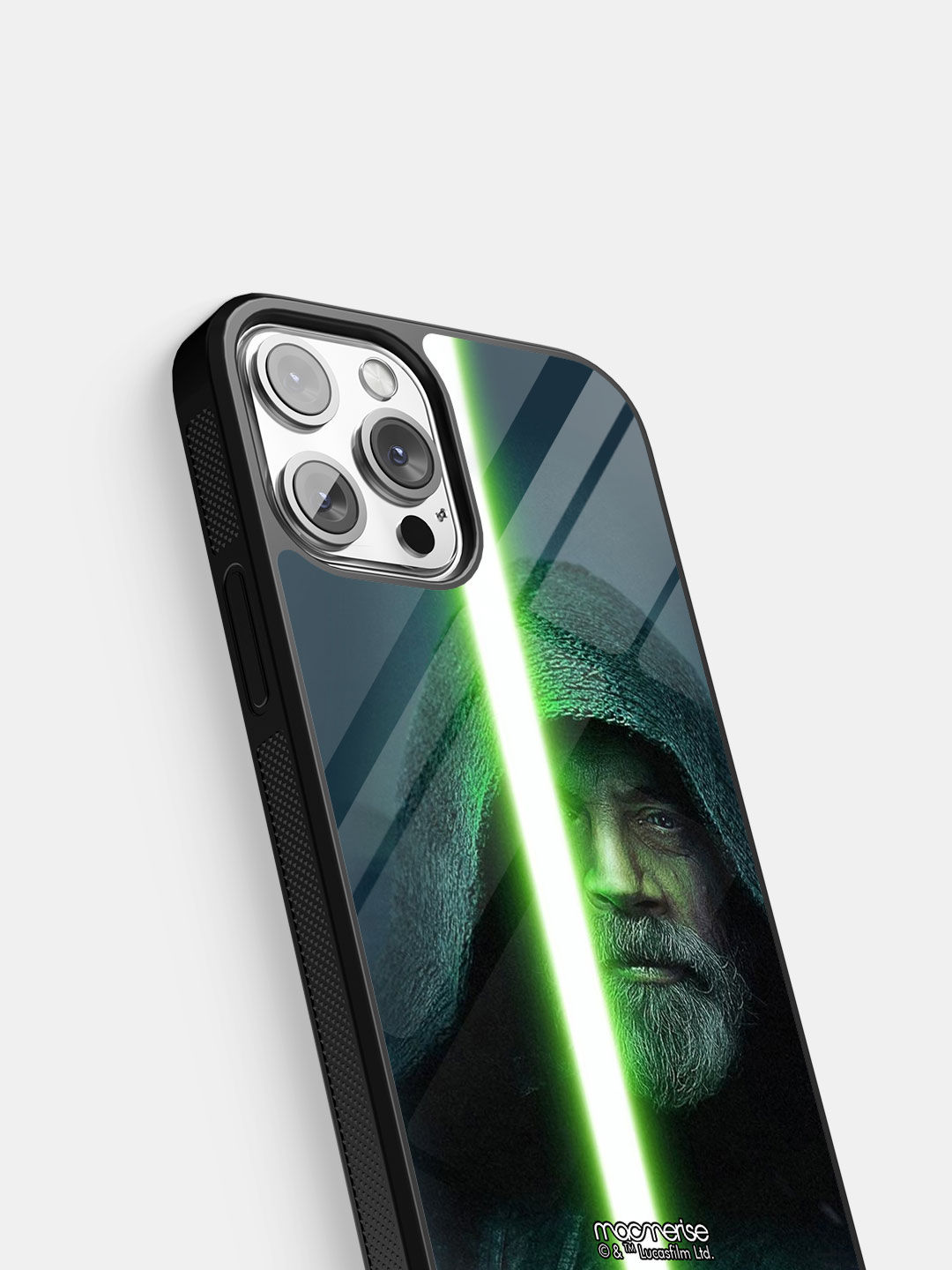 Light Saber Green - Glass Case For iPhone 13 Pro Max