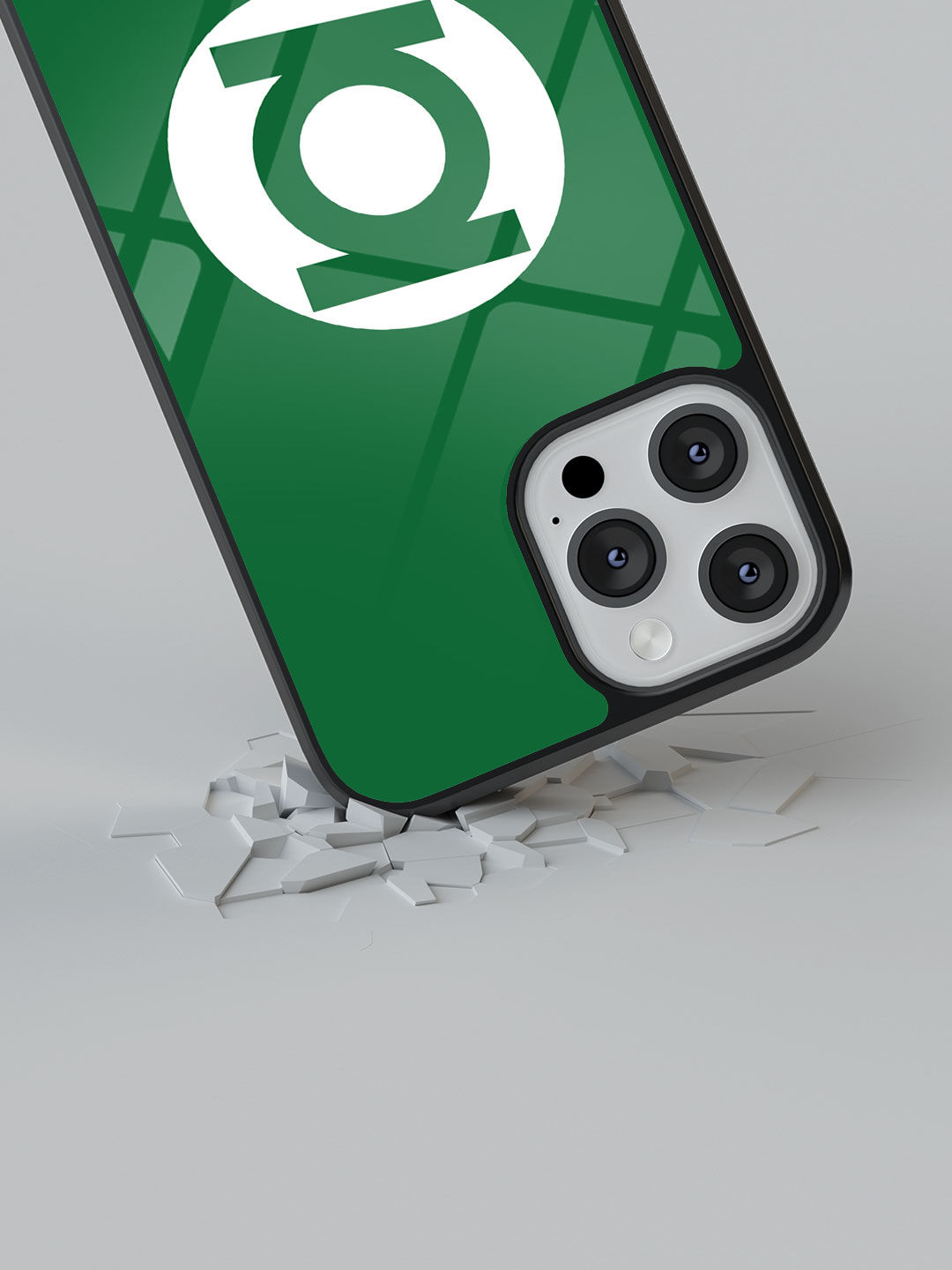 Logo Green Lantern - Glass Case For iPhone 13 Pro Max