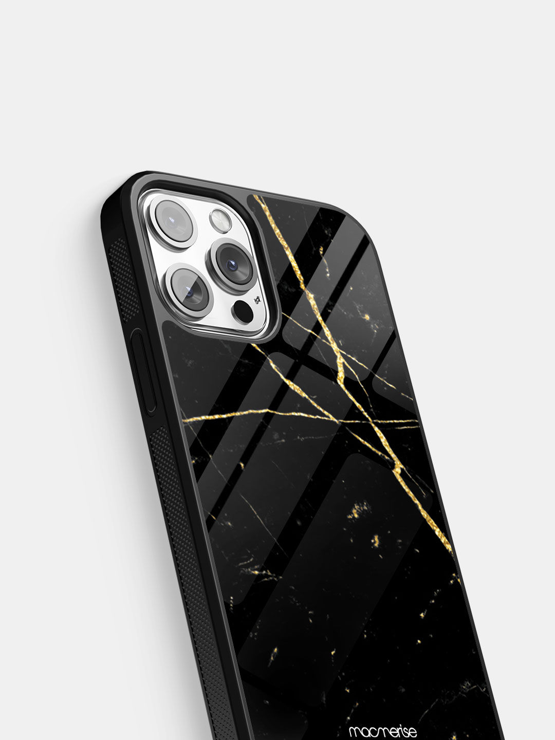 Marble Black Onyx - Glass Case For iPhone 13 Pro Max