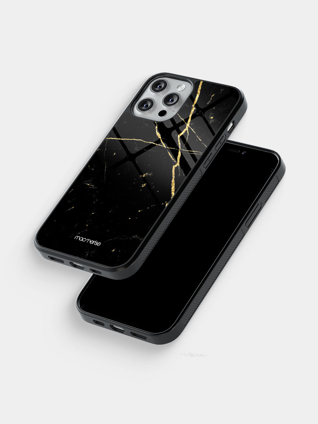 Marble Black Onyx - Glass Case For iPhone 13 Pro Max