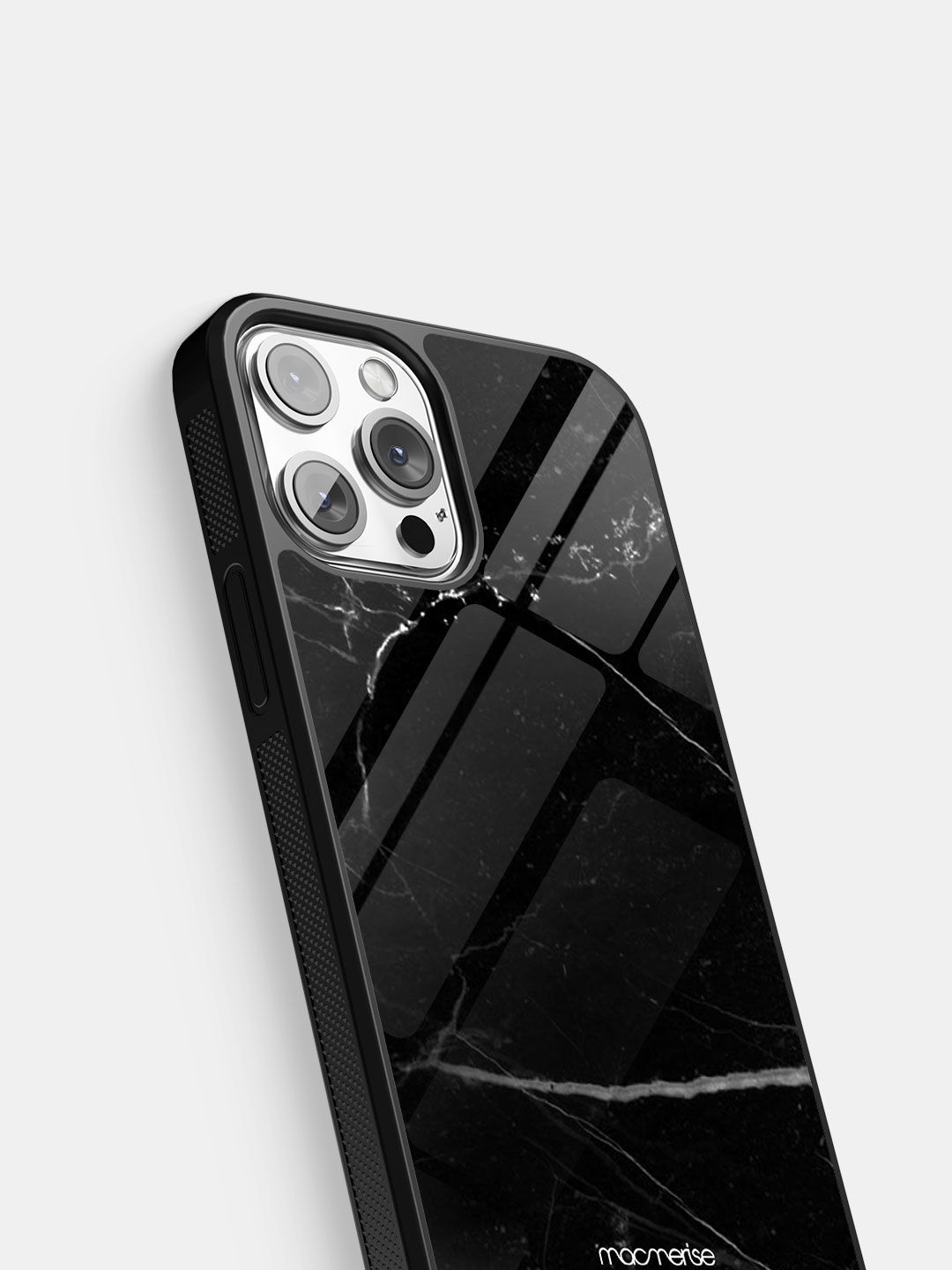 Marble Noir Belge - Glass Case For iPhone 13 Pro Max