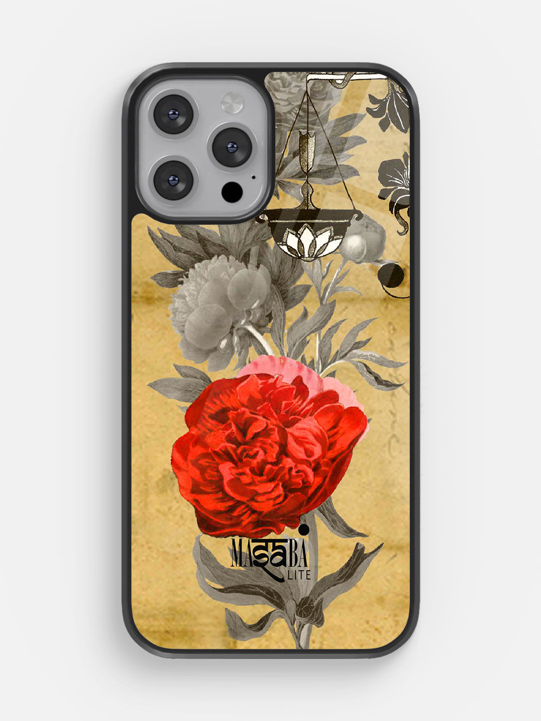 Masaba Floral Scale - Glass Case For iPhone 13 Pro Max