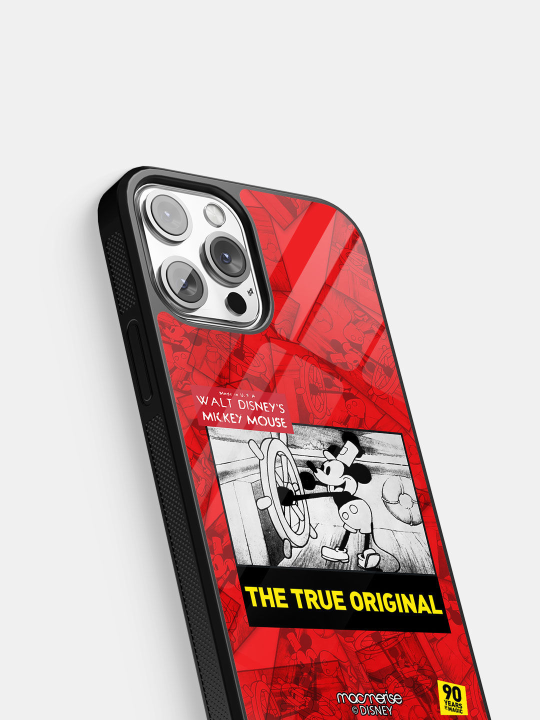 Mickey Potrait Mode - Glass Case For iPhone 13 Pro Max