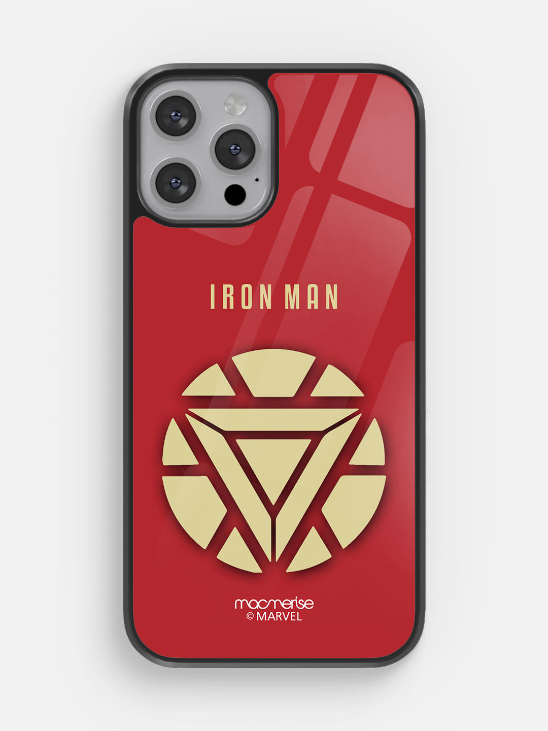 Minimalistic Ironman - Glass Case For iPhone 13 Pro Max