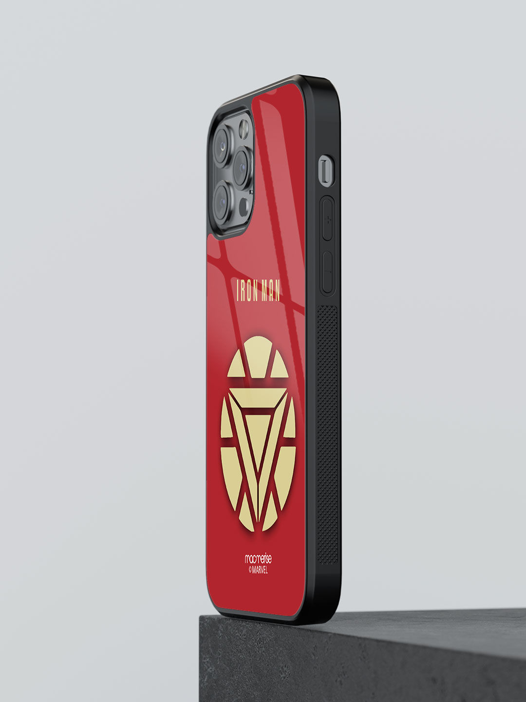 Minimalistic Ironman - Glass Case For iPhone 13 Pro Max