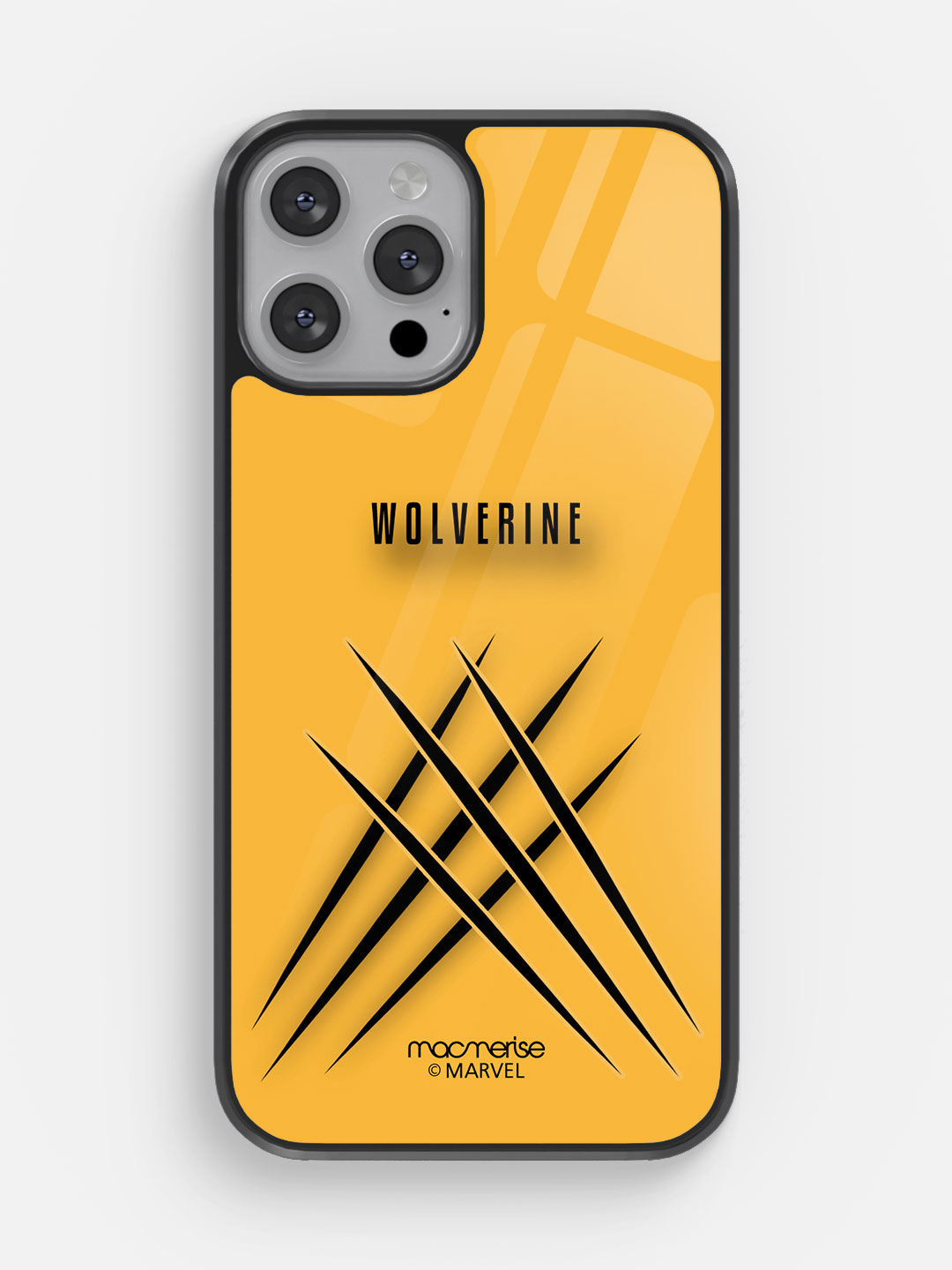 Minimalistic Wolverine - Glass Case For iPhone 13 Pro Max